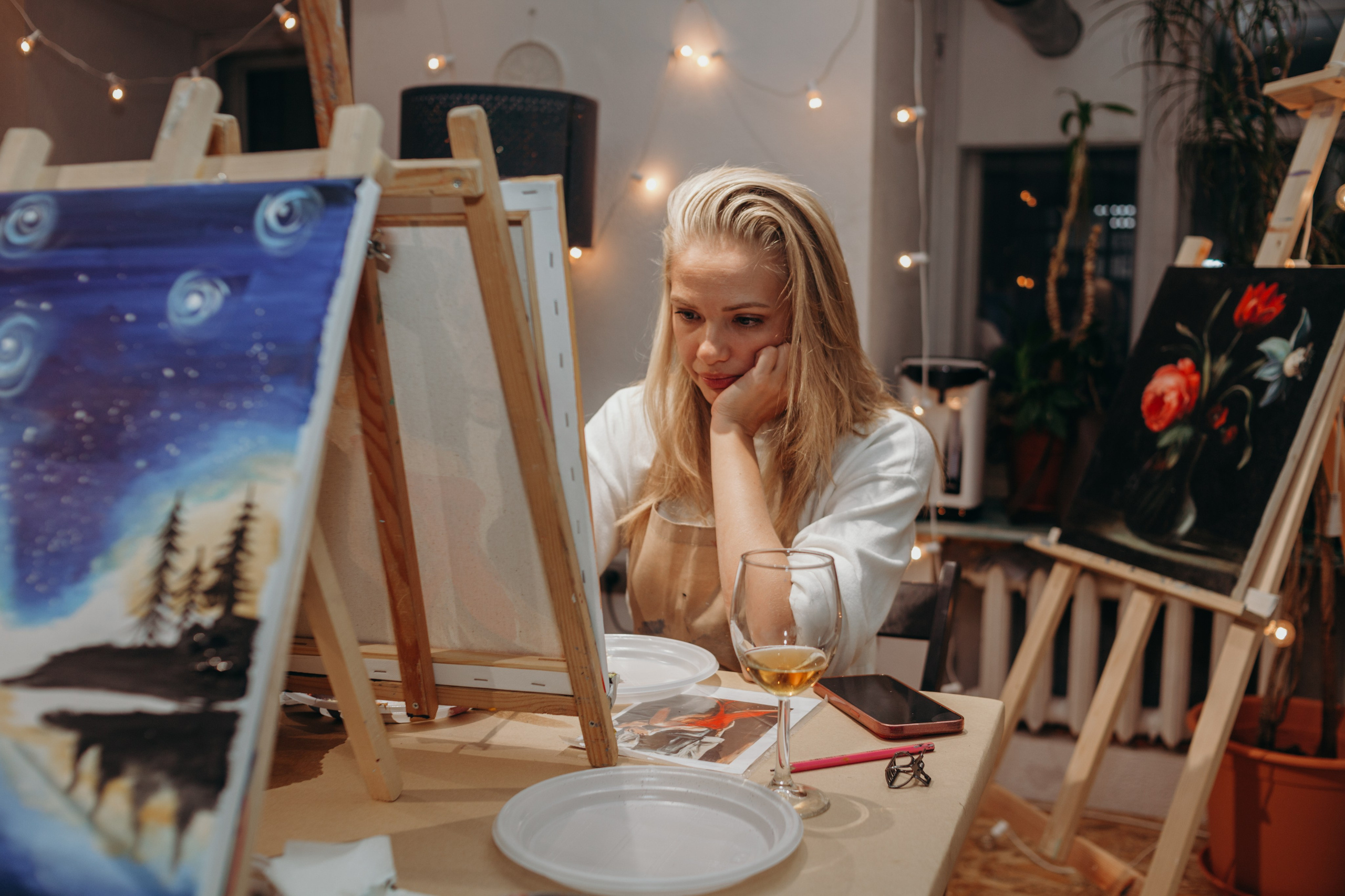 Мастер-класс по живописи. Семейный фотограф во Всеволожске и Санкт-Петербурге Юлия Капустина