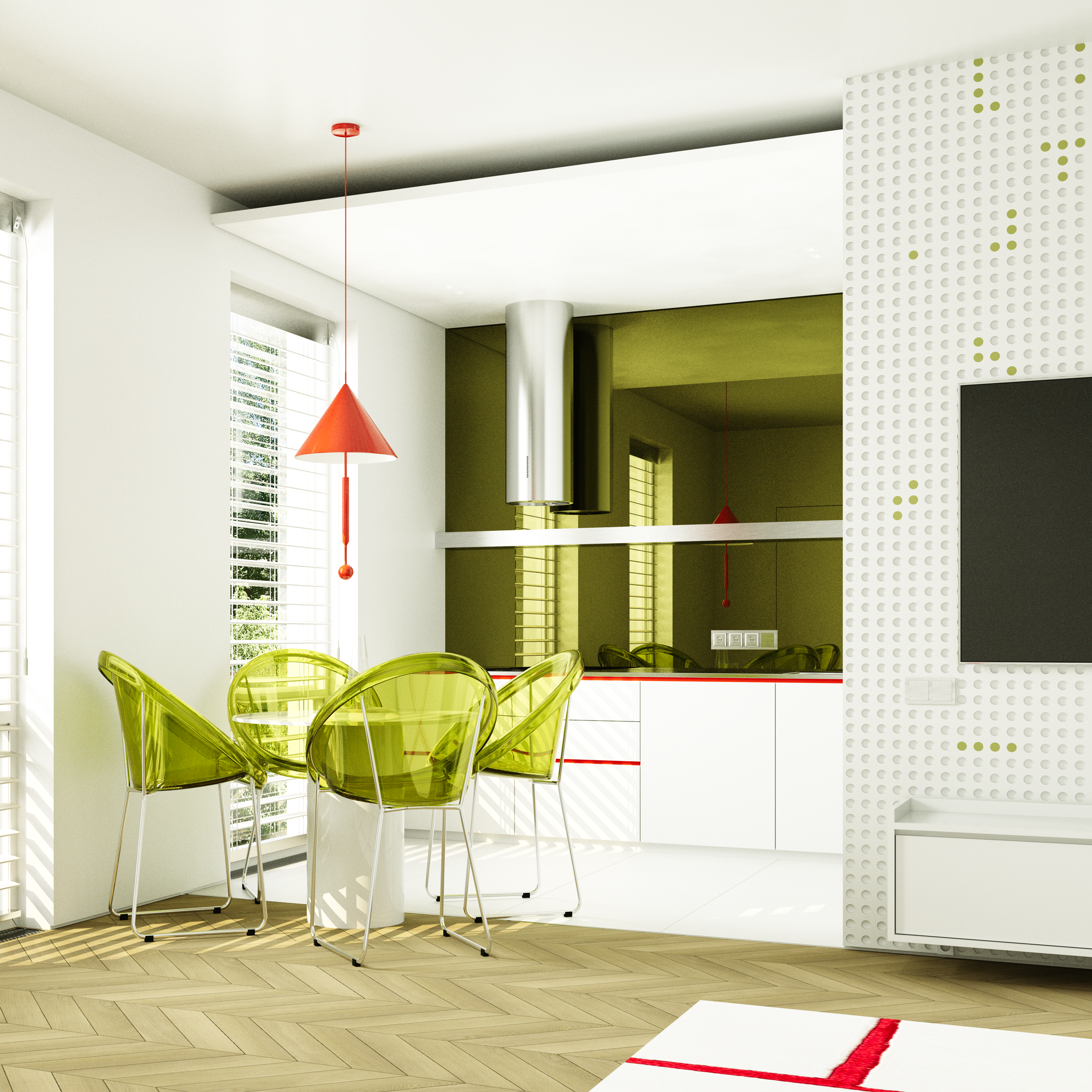 Москва ЖК «Ривер Парк Коломенское» 2-комнатная квартира 55 кв. м. Дизайнер интерьеров г. Москва Ольга Богданова