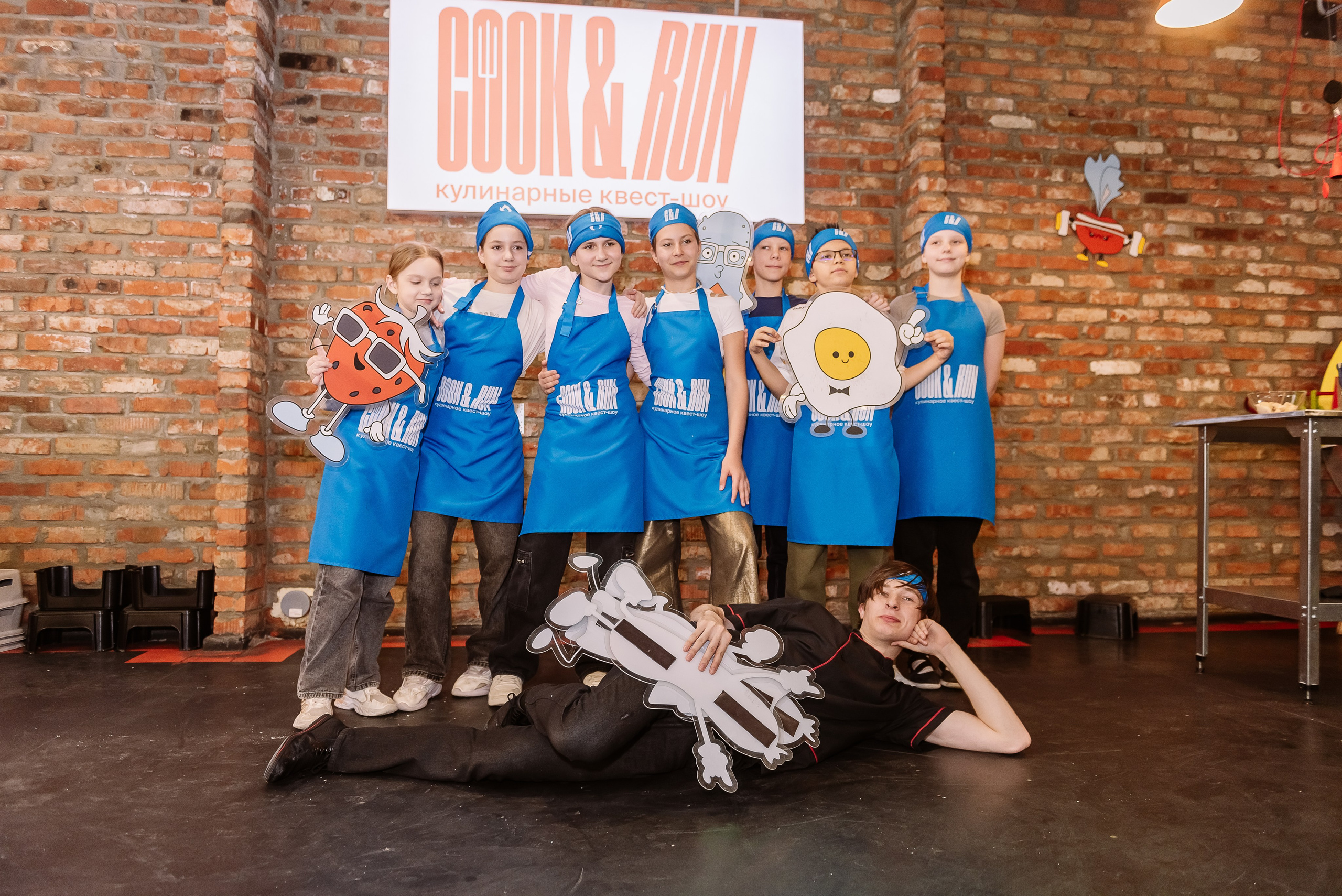 Cook & Run, шоу с готовкой. Детский фотограф, семейный фотограф и репортажи в Кемерово