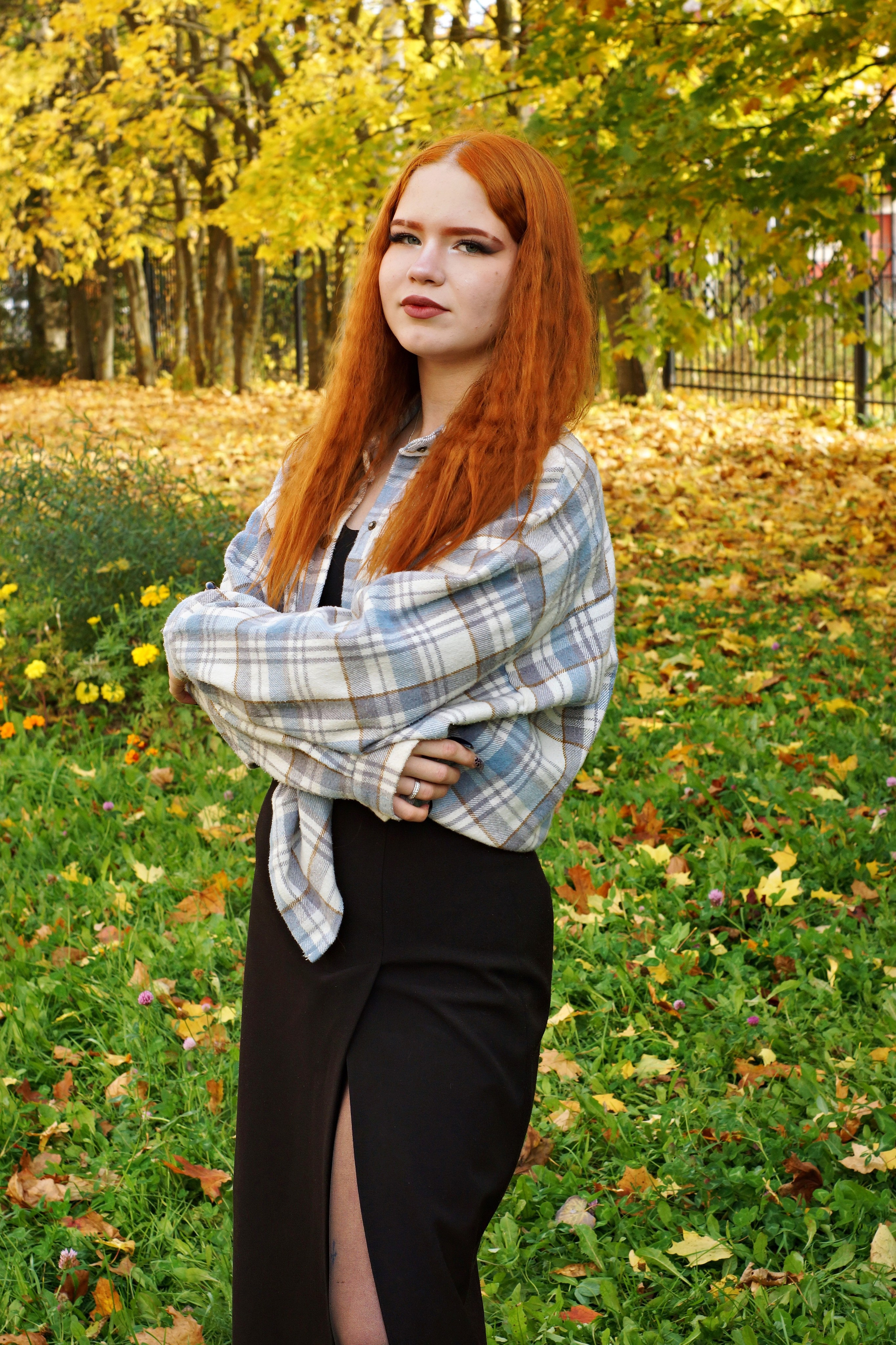 Осенняя фотосессия в школе г. Йошкар-Ола