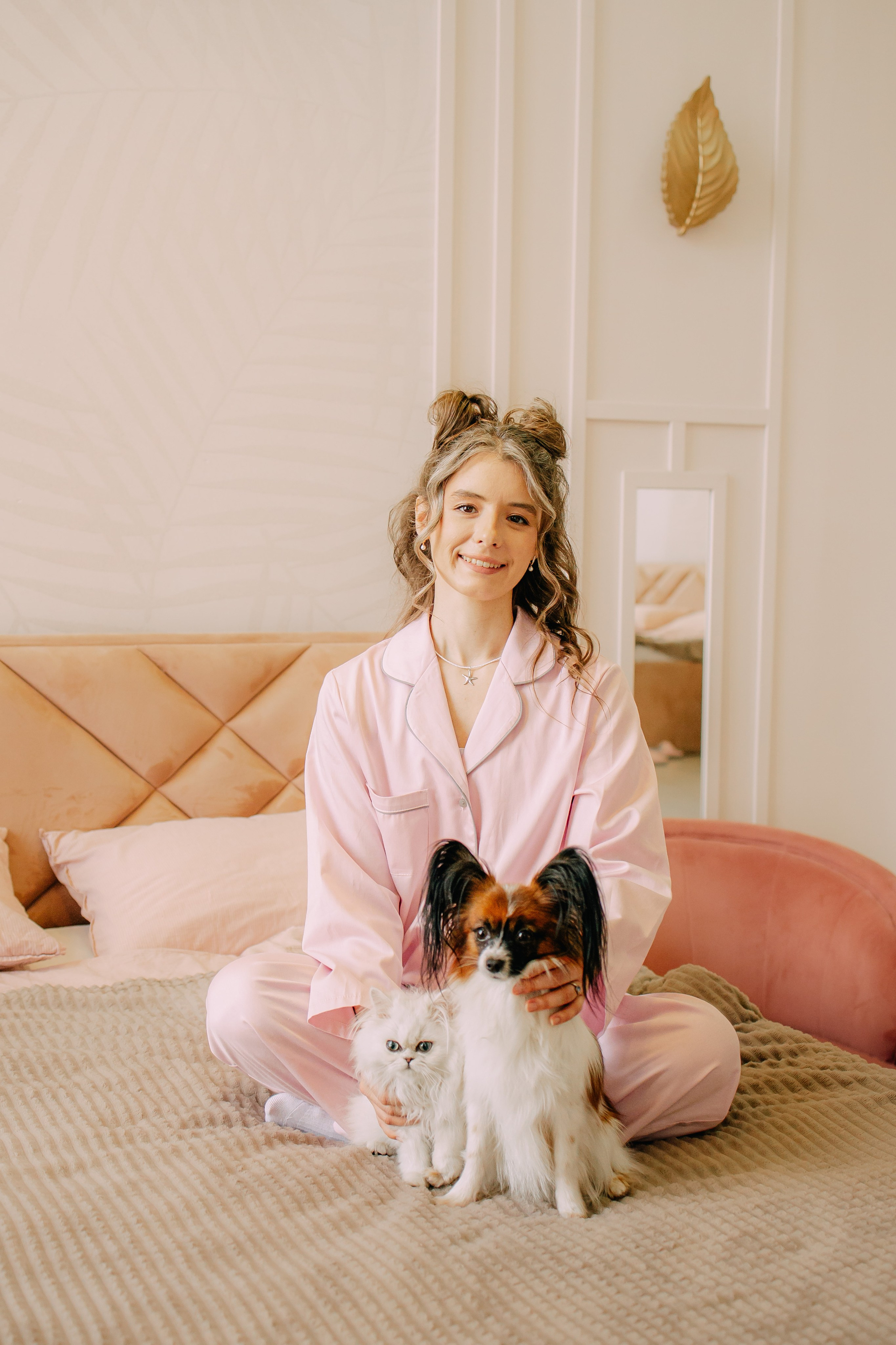 Султан, Мэй Мэй и Шанталь и их семья