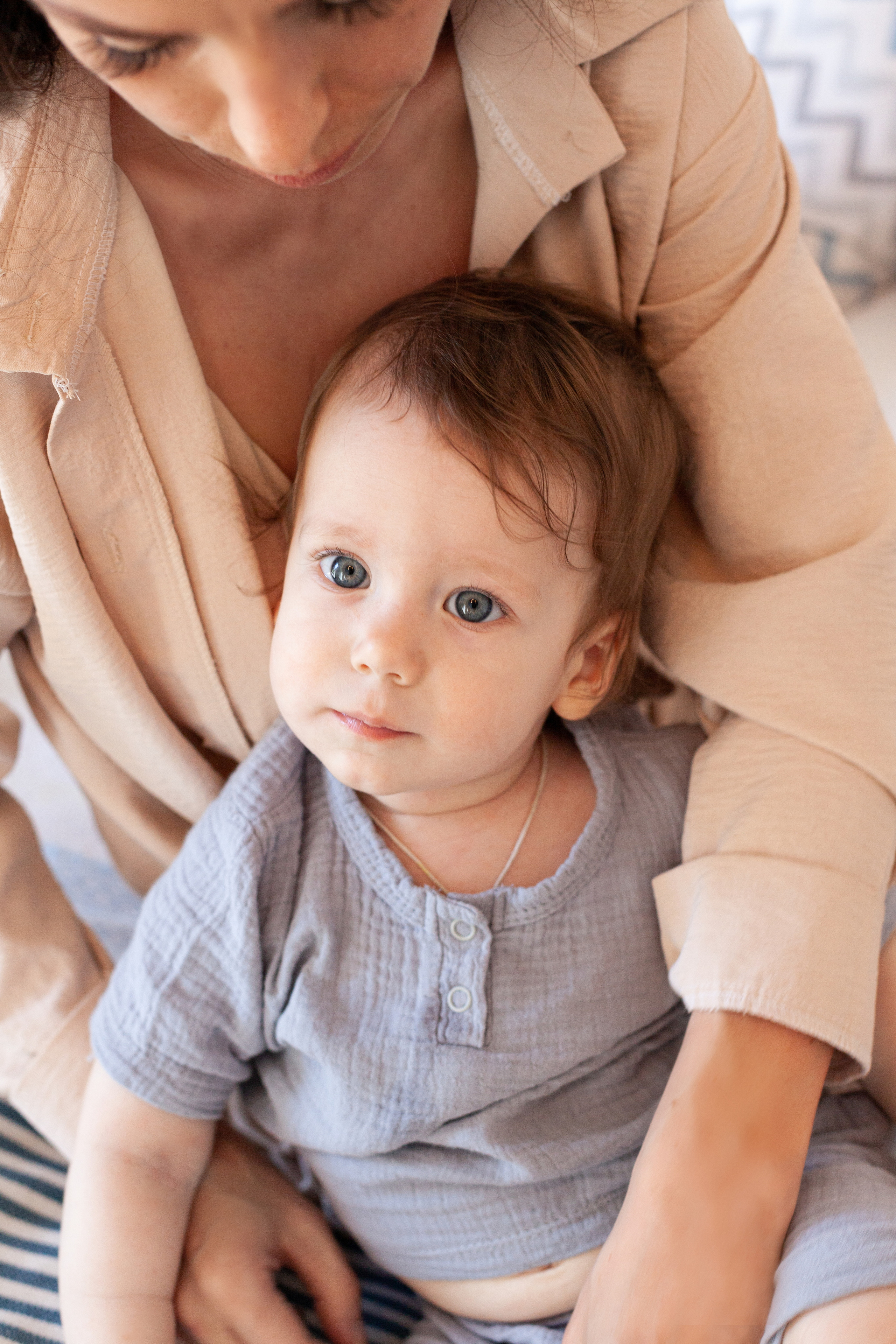 Студийная фотосессия годовасика с семьей. Детский и контент фотограф Надя Волкова Санкт-Петербург