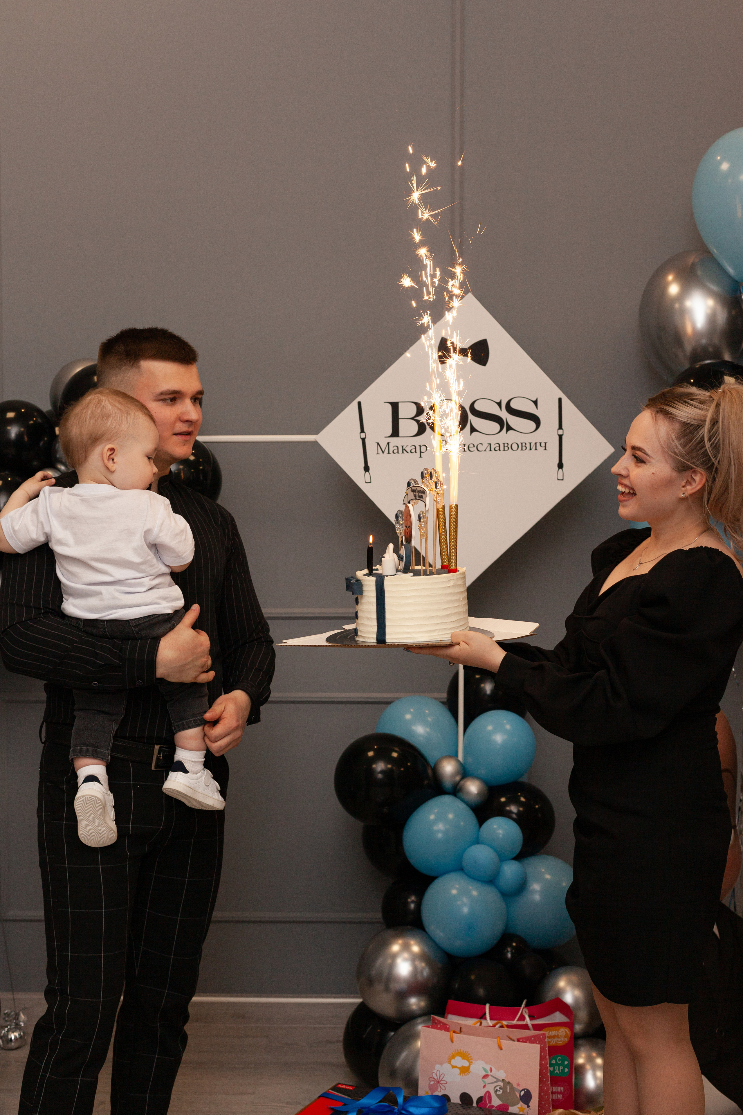 День рождения Макара, 1 годик. Детский и контент фотограф Надя Волкова Санкт-Петербург