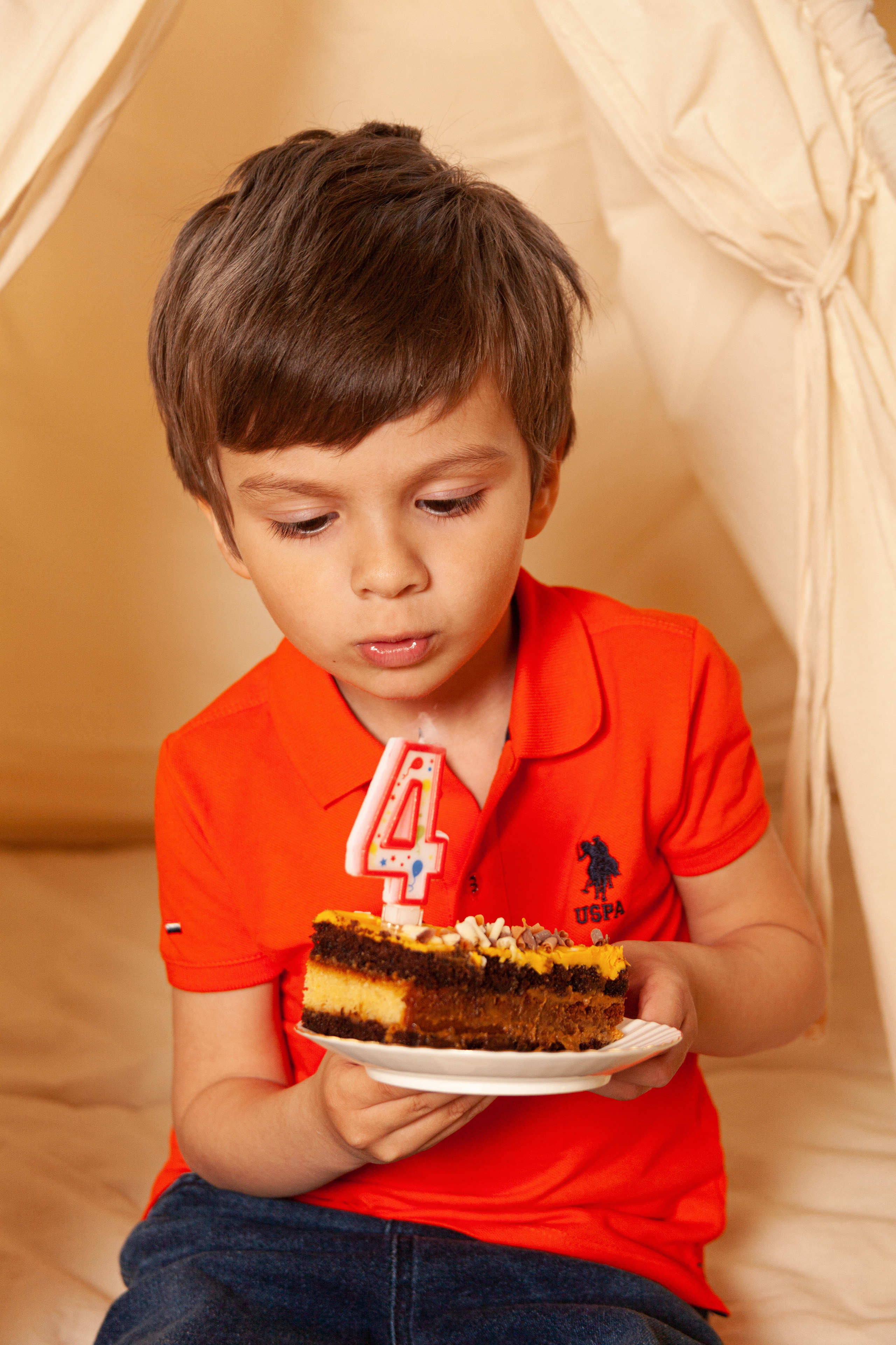 Фотосессия в студии на 4 годика. Детский и контент фотограф Надя Волкова Санкт-Петербург