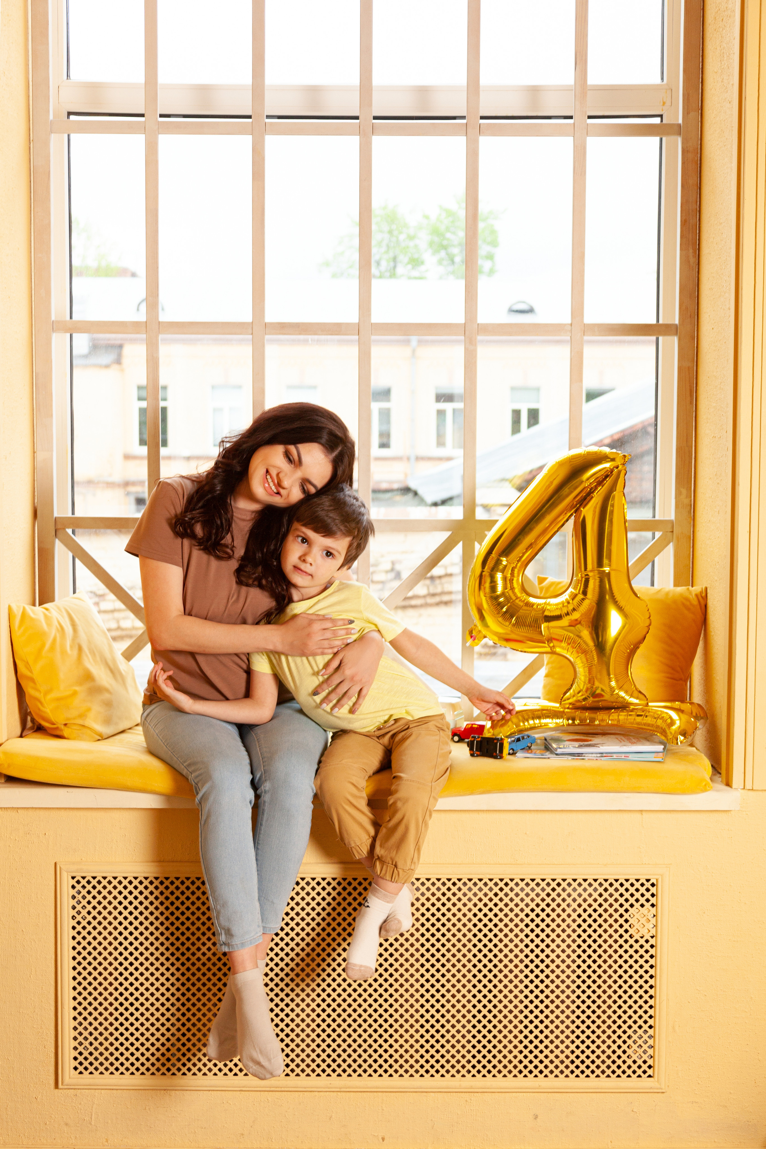 Фотосессия в студии на 4 годика. Детский и контент фотограф Надя Волкова Санкт-Петербург