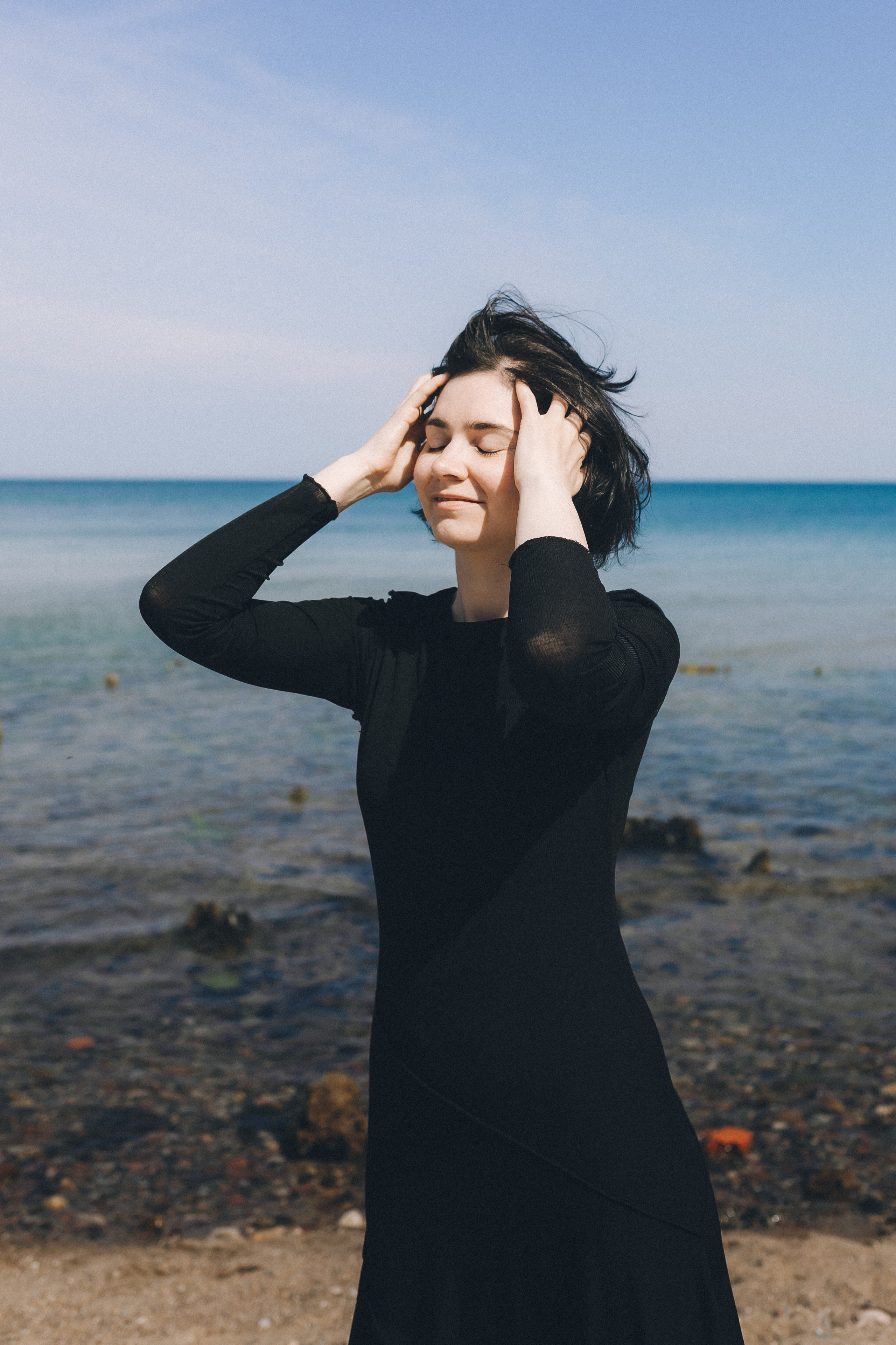 Разная Балтика = Разная Юлия. Фотограф Зеленоградск Красильникова Елена