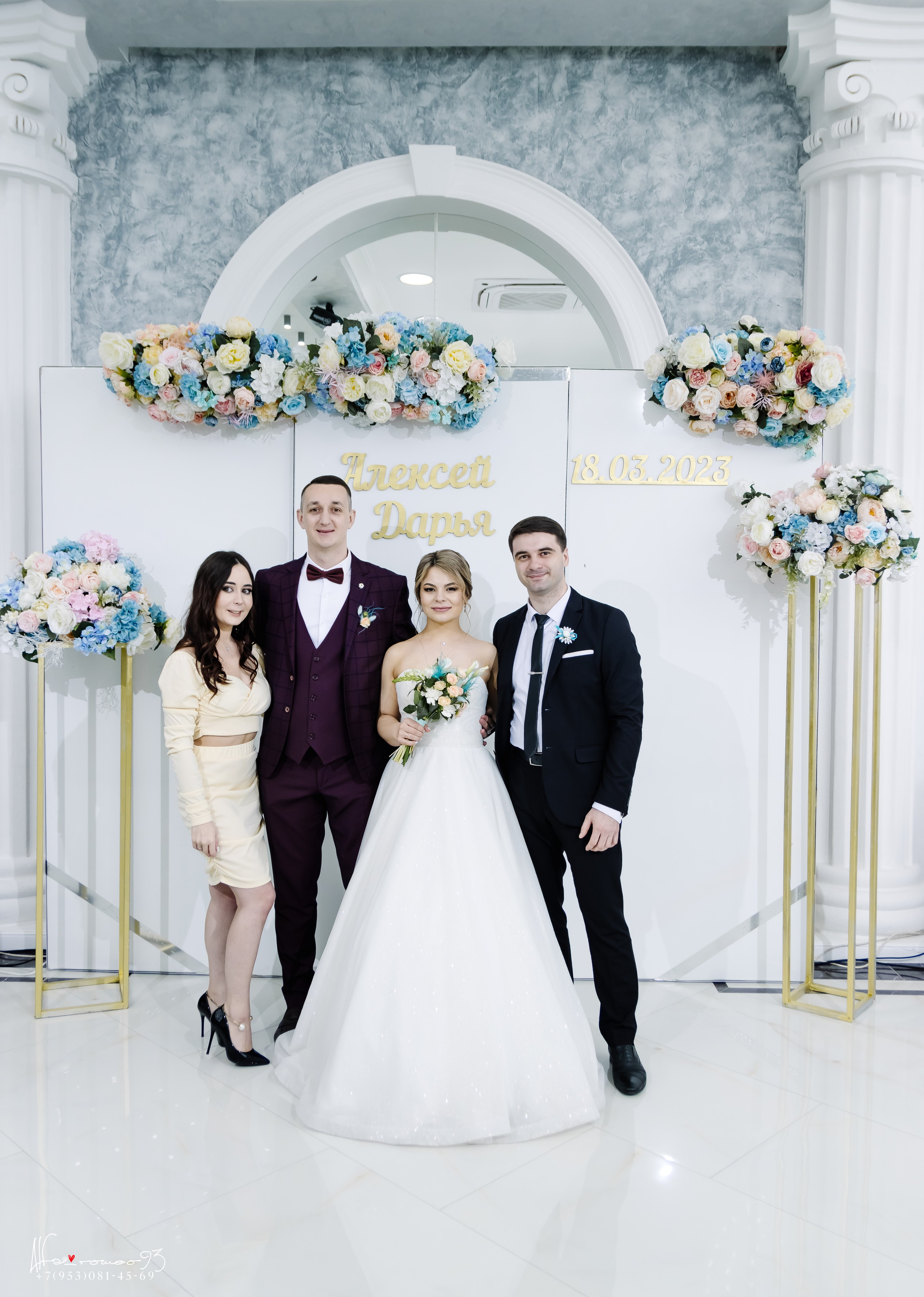 Wedding day 18.03.2023. Фотограф Видеограф