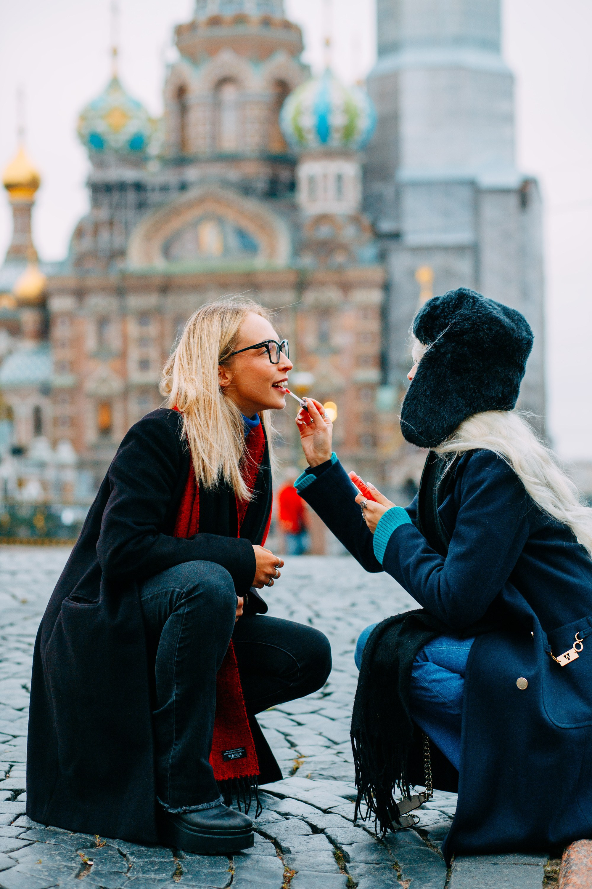 Приключение итальянок в России. Фотограф в Санкт-Петербурге Alina Film