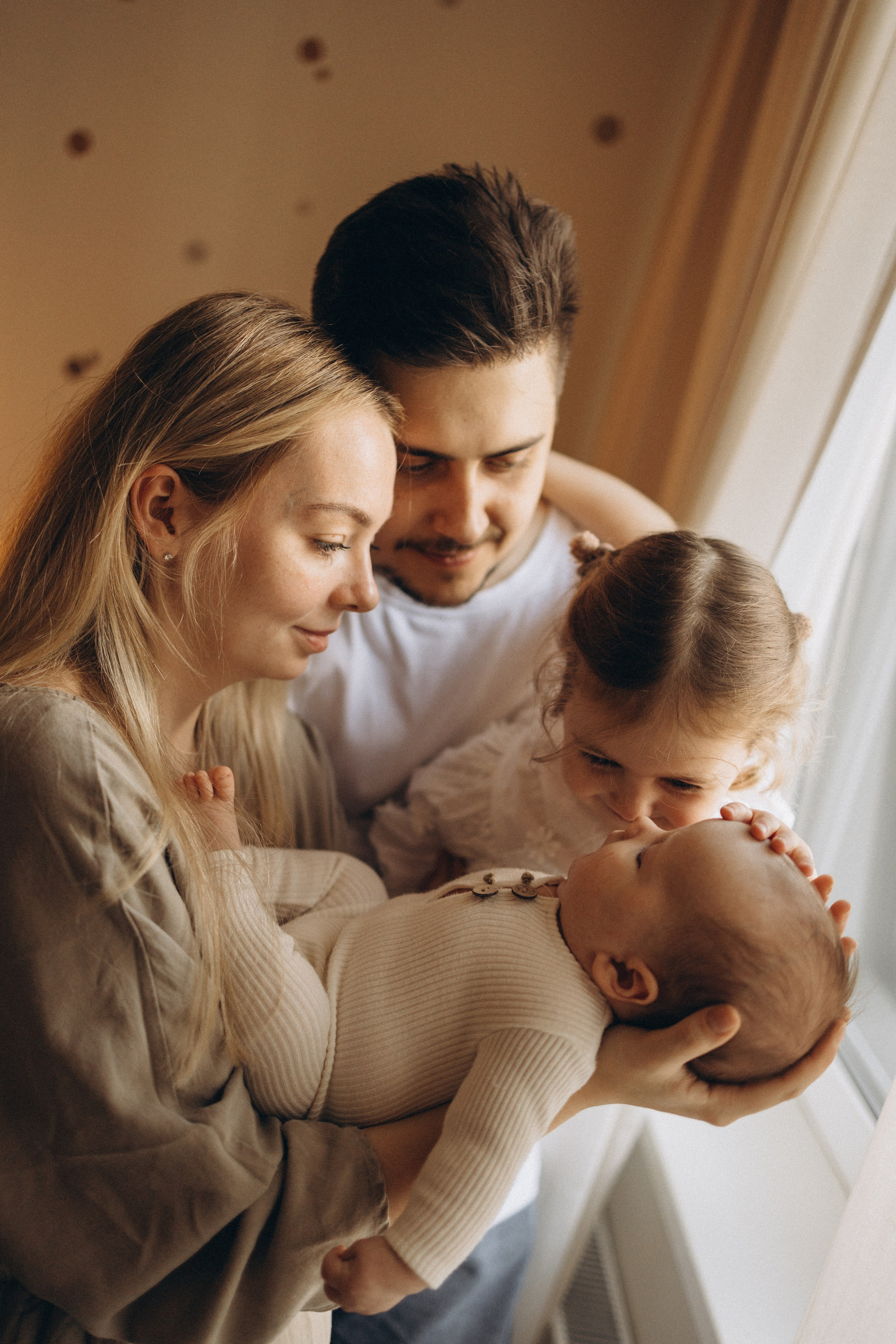 Миша, Маша, Лиза и Костя. Семейный фотограф в Москве Ксения Аганина