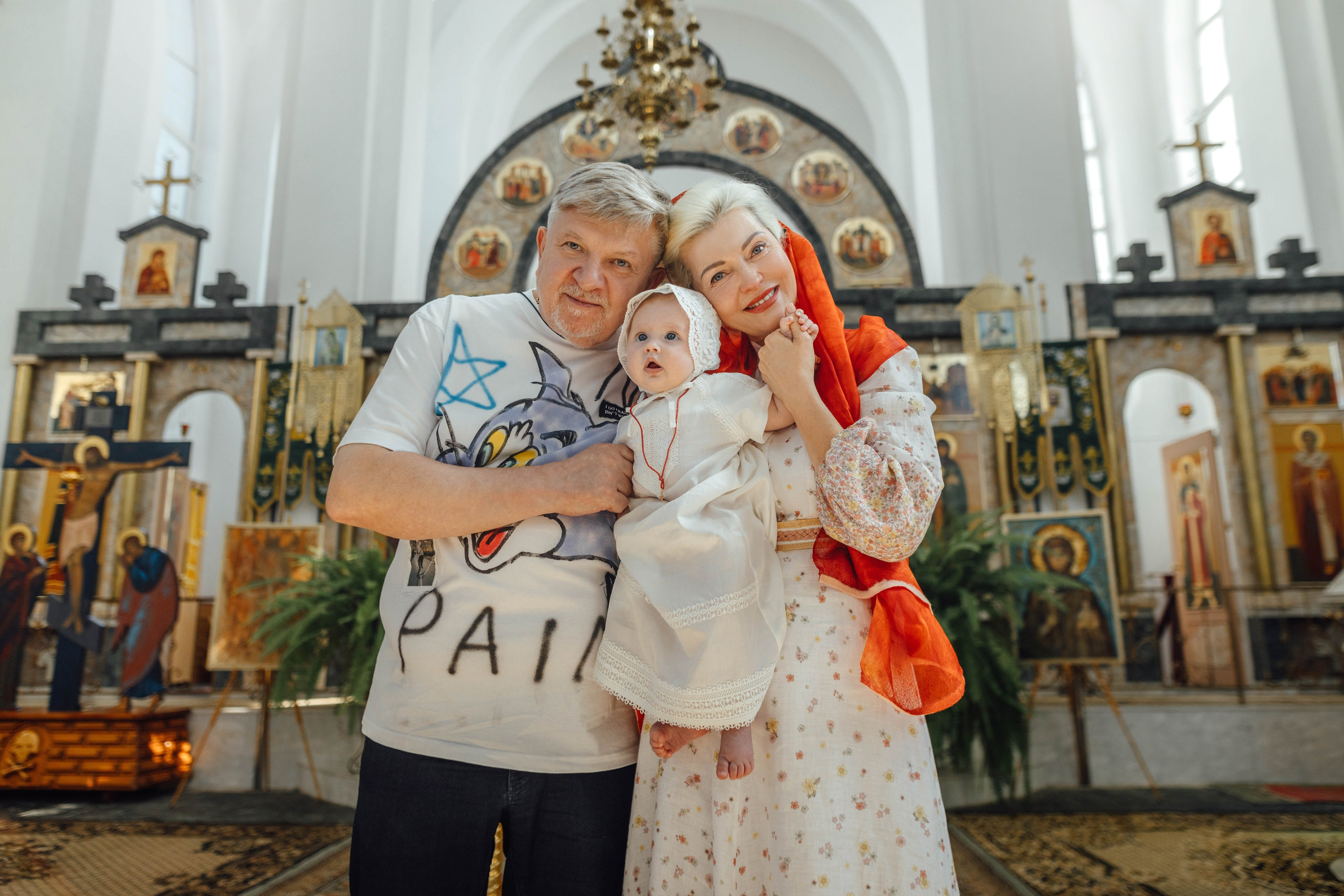 Крещение Мишель, гп. Ивенец, храм Ефросинии Полоцкой, август 2025