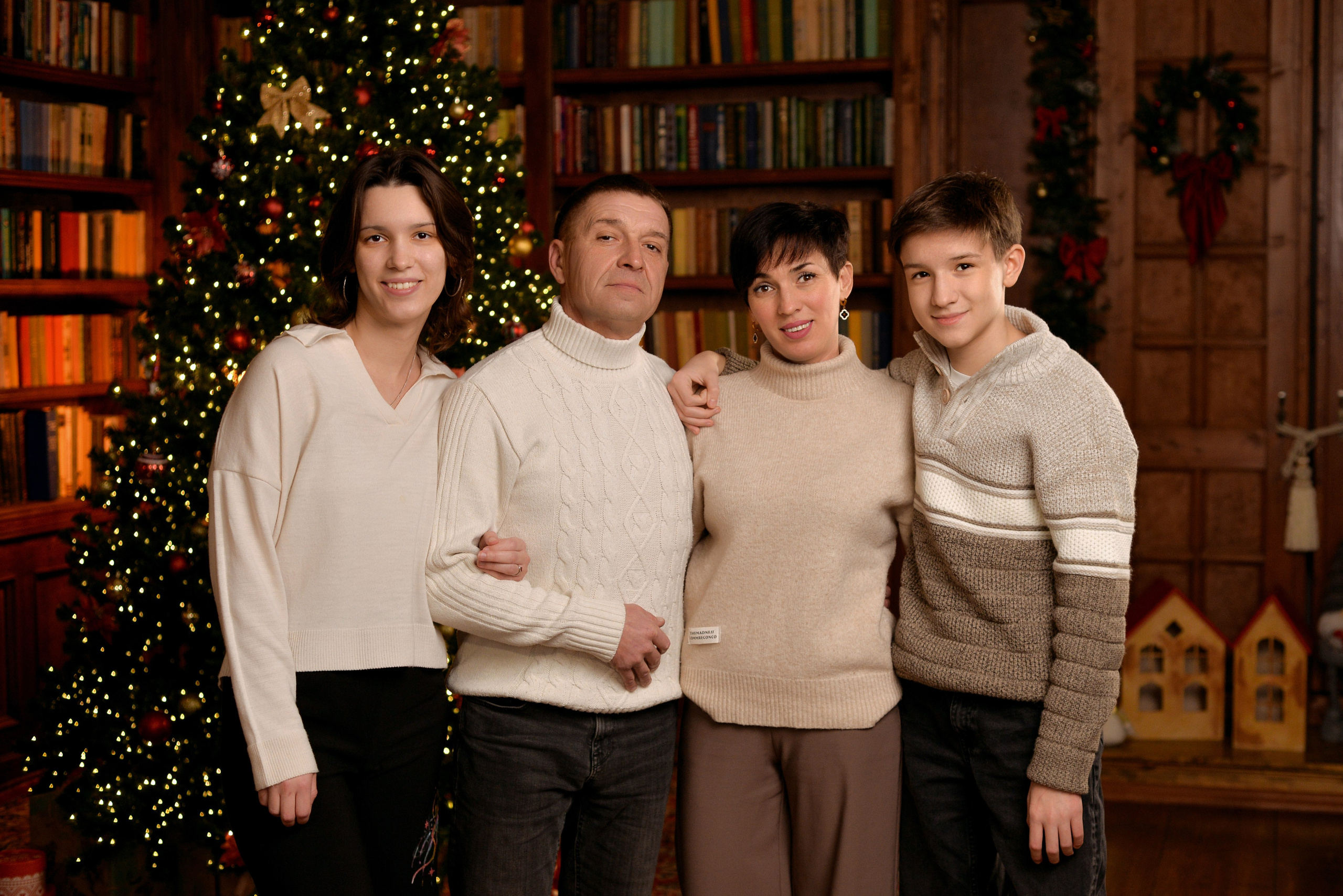 Новогодние съёмки в студиях. Семейный и свадебный фотограф Галина Абакумова, фотосессии в Белгороде