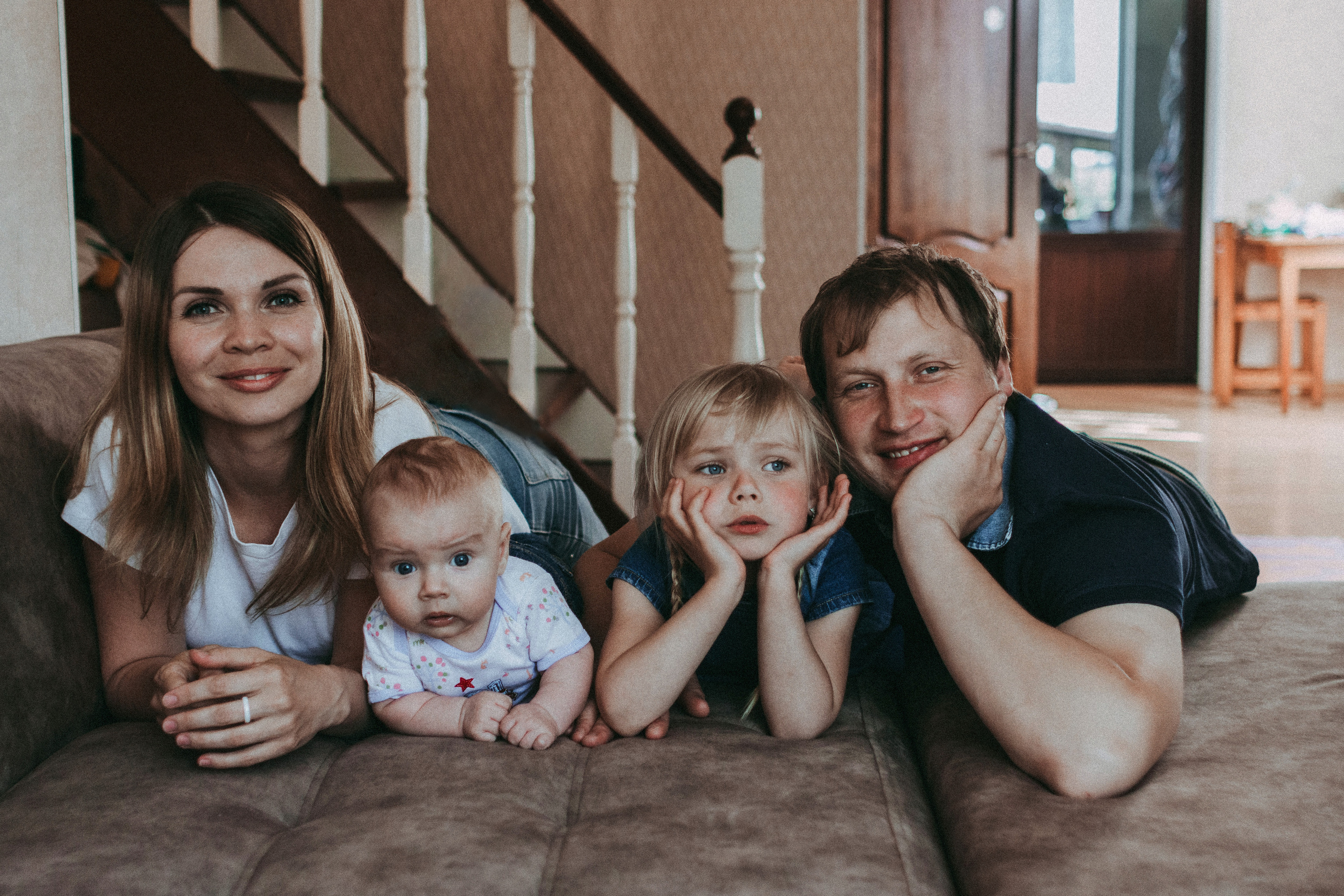 Кристина, Михаил и двое детишек)). Семейный, Детский, Репортажный фотограф в Санкт-Петербурге Погодина Лю