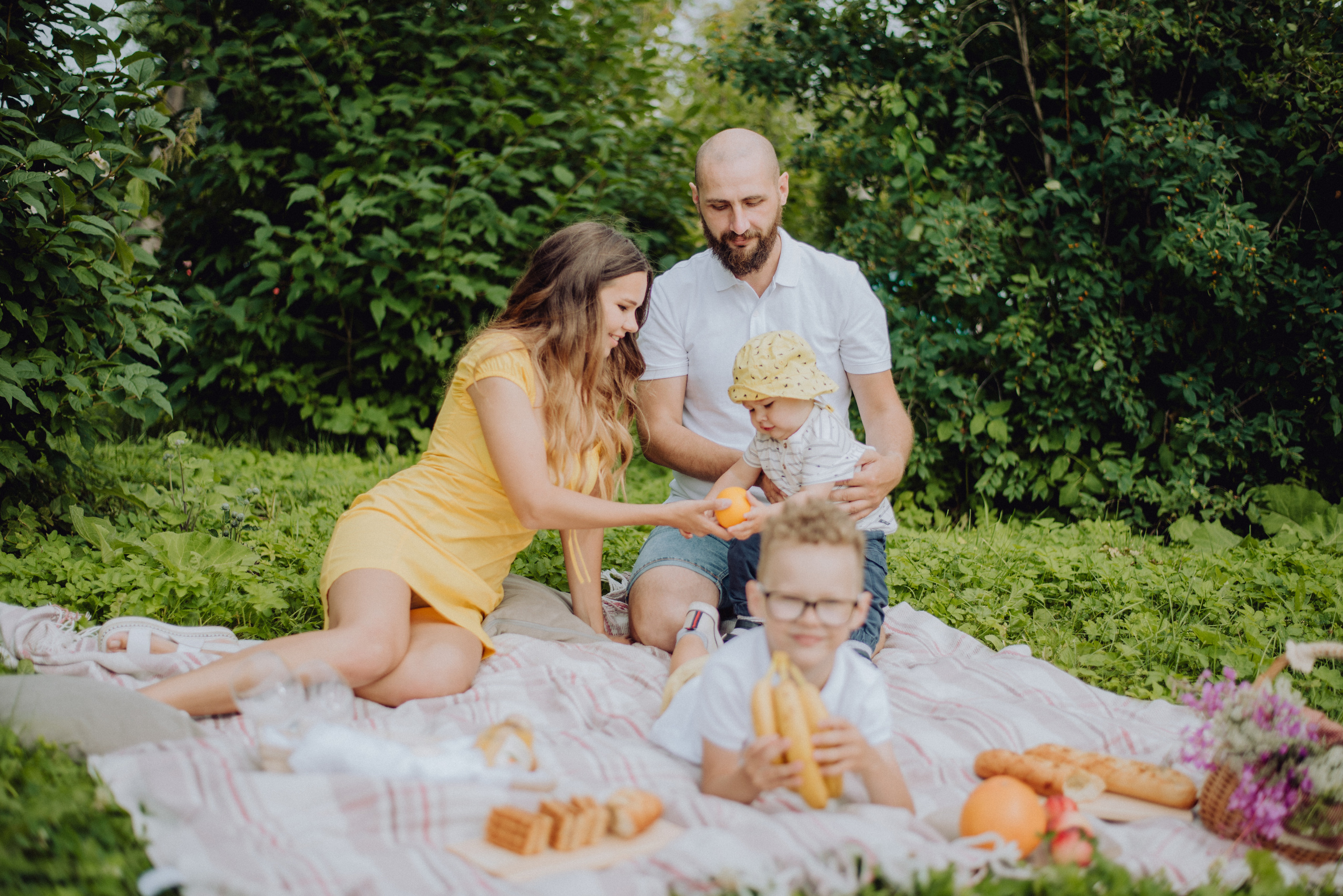 Пикник. Фотограф Архангельск