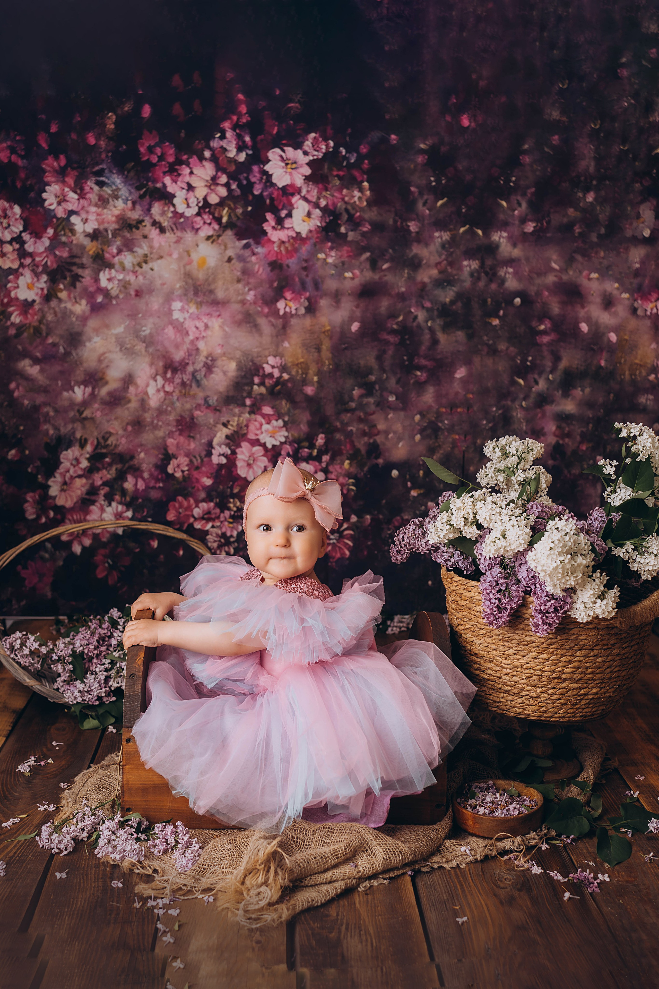 Сиреневый фотопроект. Семейный и детский фотограф новорожденных Ульяновск