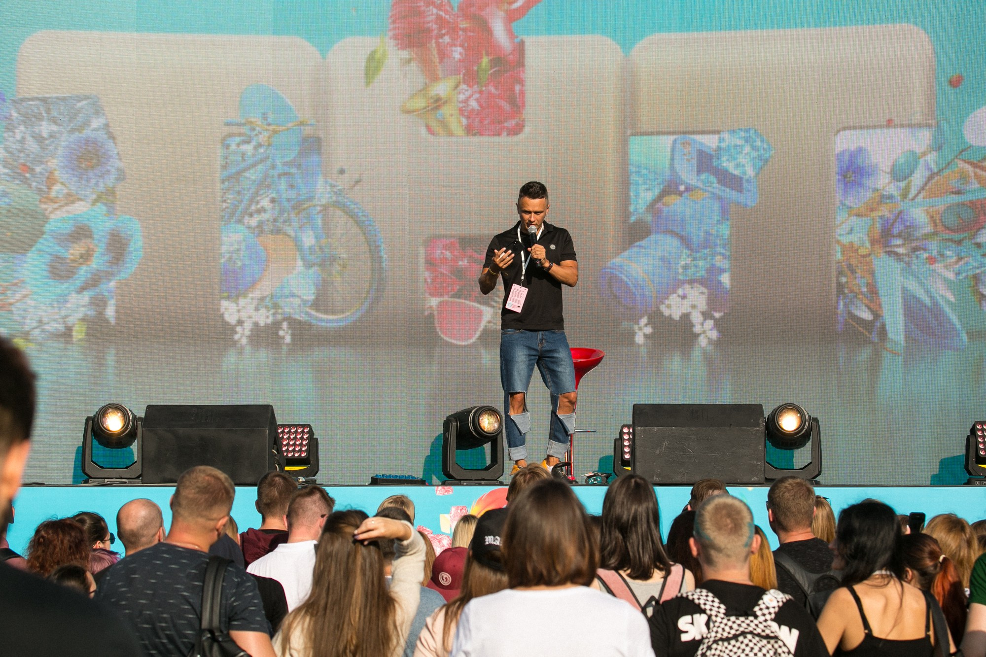 Фестиваль Вконтакте — ТНТ. Рабочая сторона — бизнес портрет и репортаж в Санкт-Петербурге