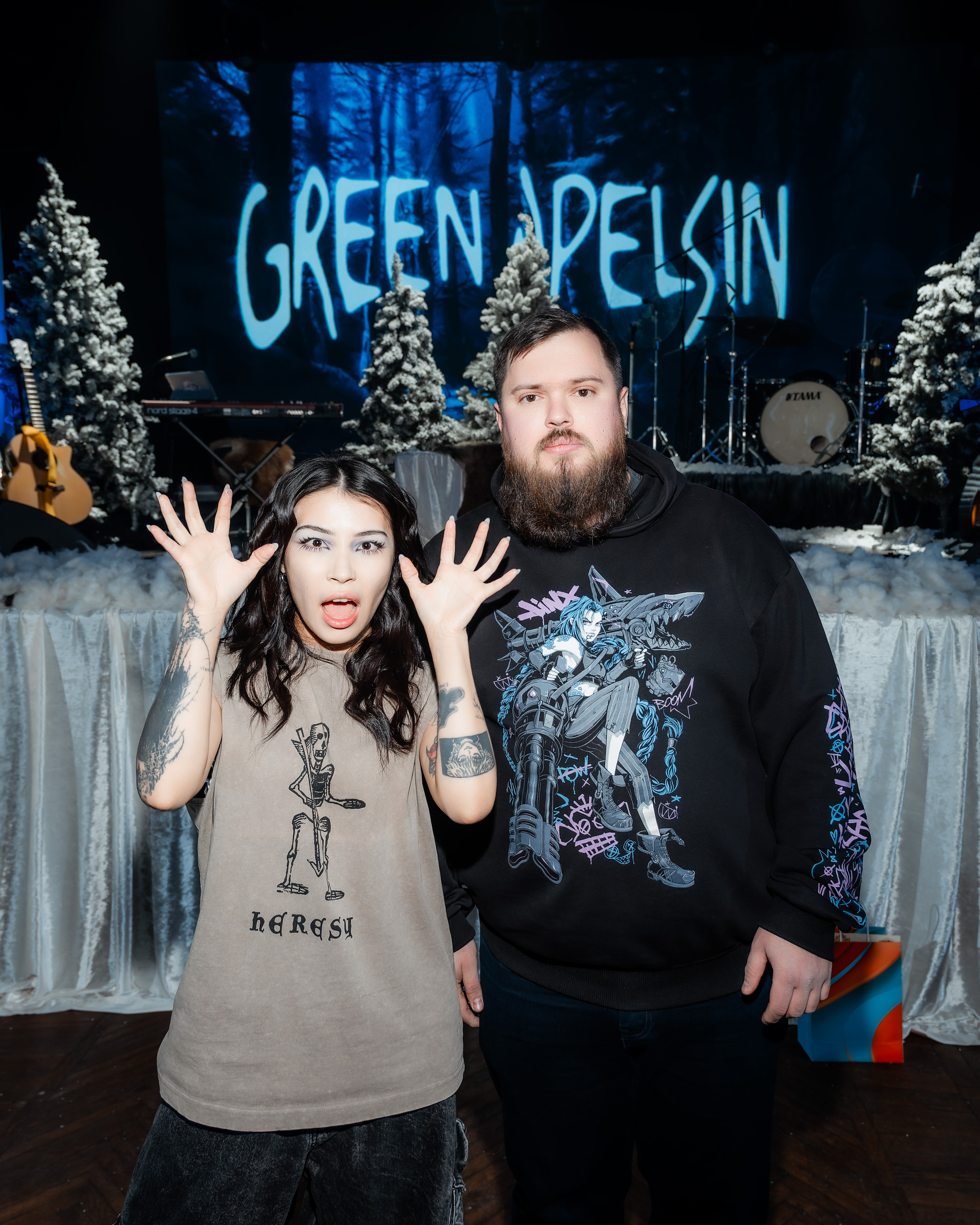 Green Apelsin в Альфа Кристалл 06.01.2026. Репортажный фотограф и видеограф в Москве