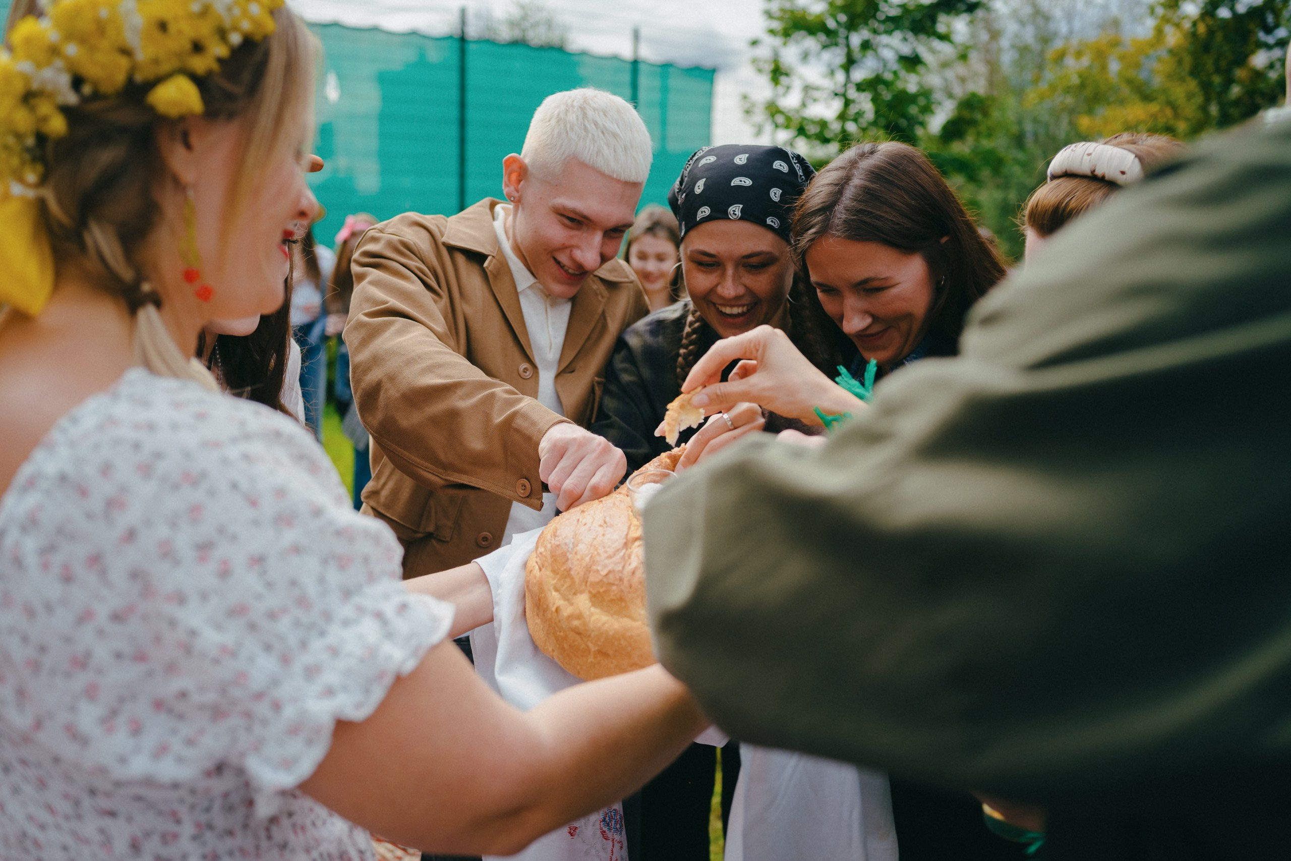 Корпоратив летом под открытым небом. Komonev