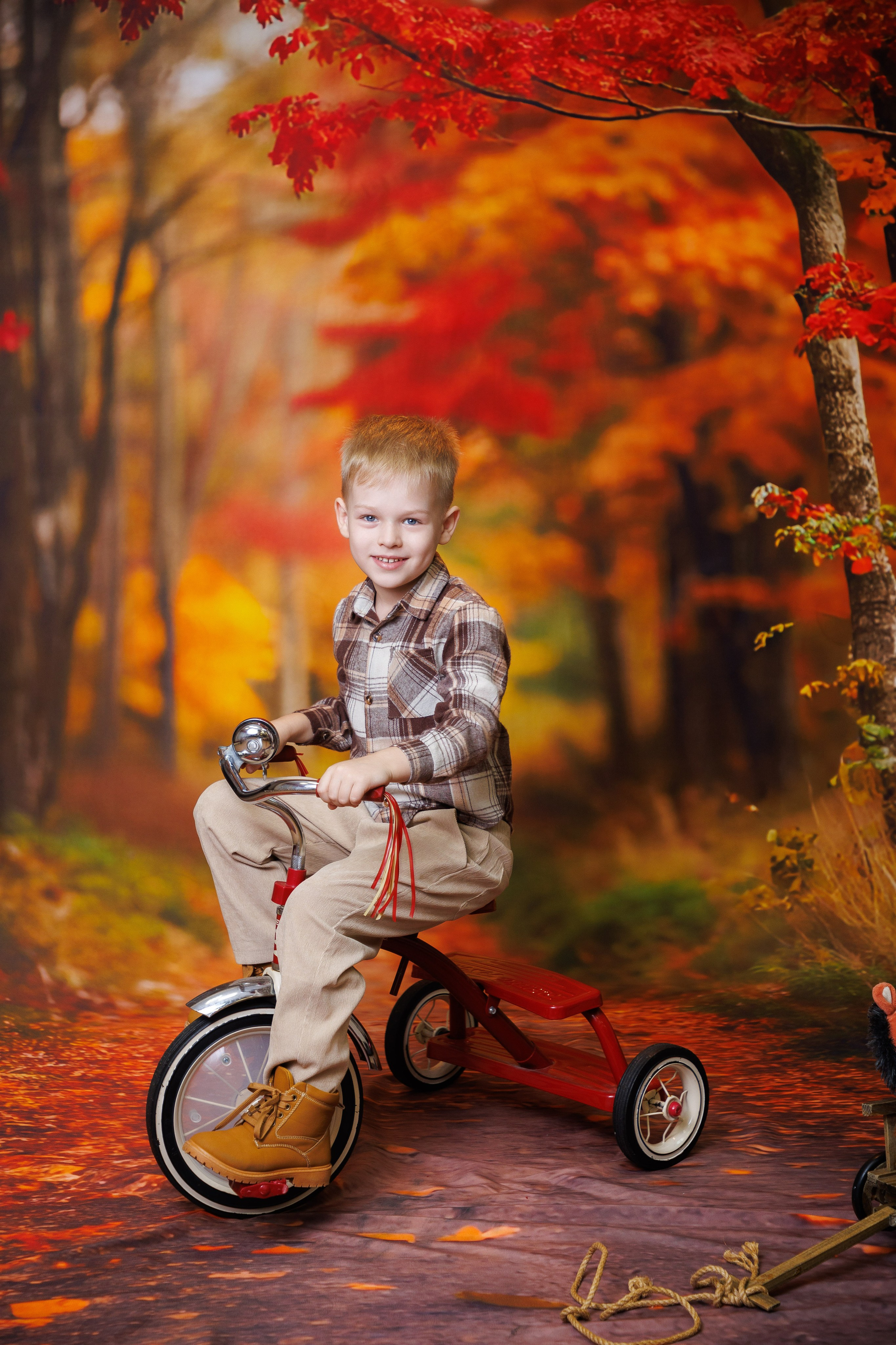 Велосипед. Детская фотостудия Москва