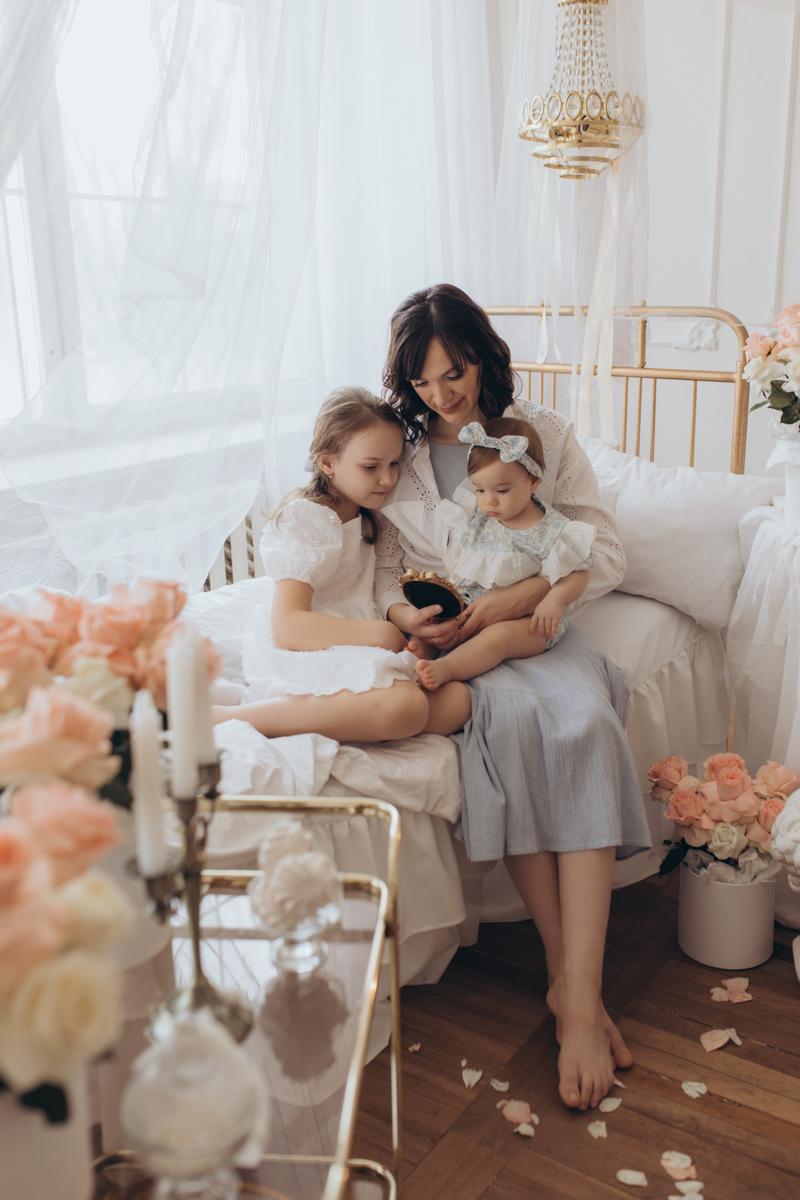 Ирина и девочки. Свадебный и семейный фотограф в Белгороде Евгения Курочкина