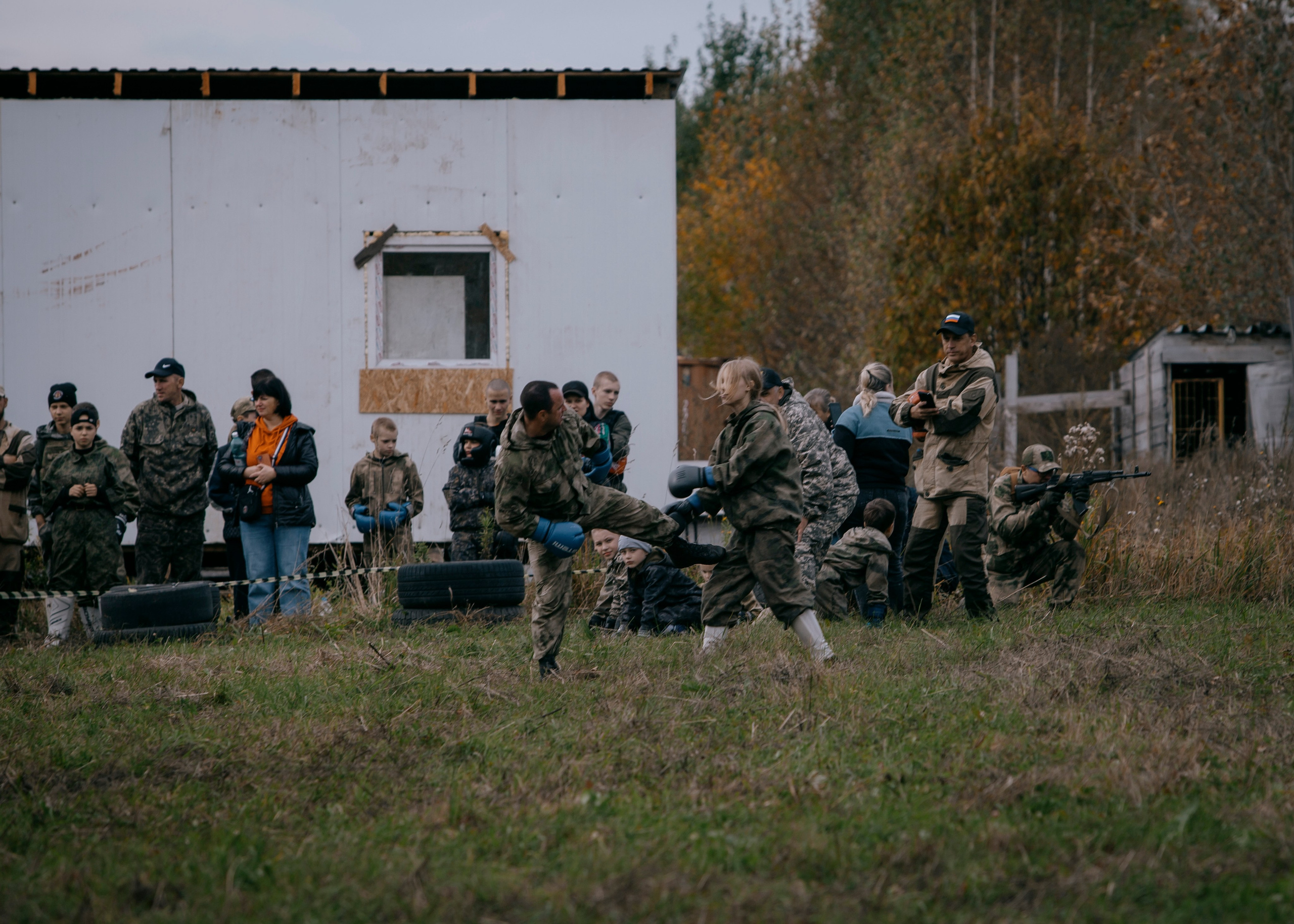 Квалификационные испытания. Сдача на шеврон «Боевая Единица». Портретный фотограф в Москве Дарья Цезария