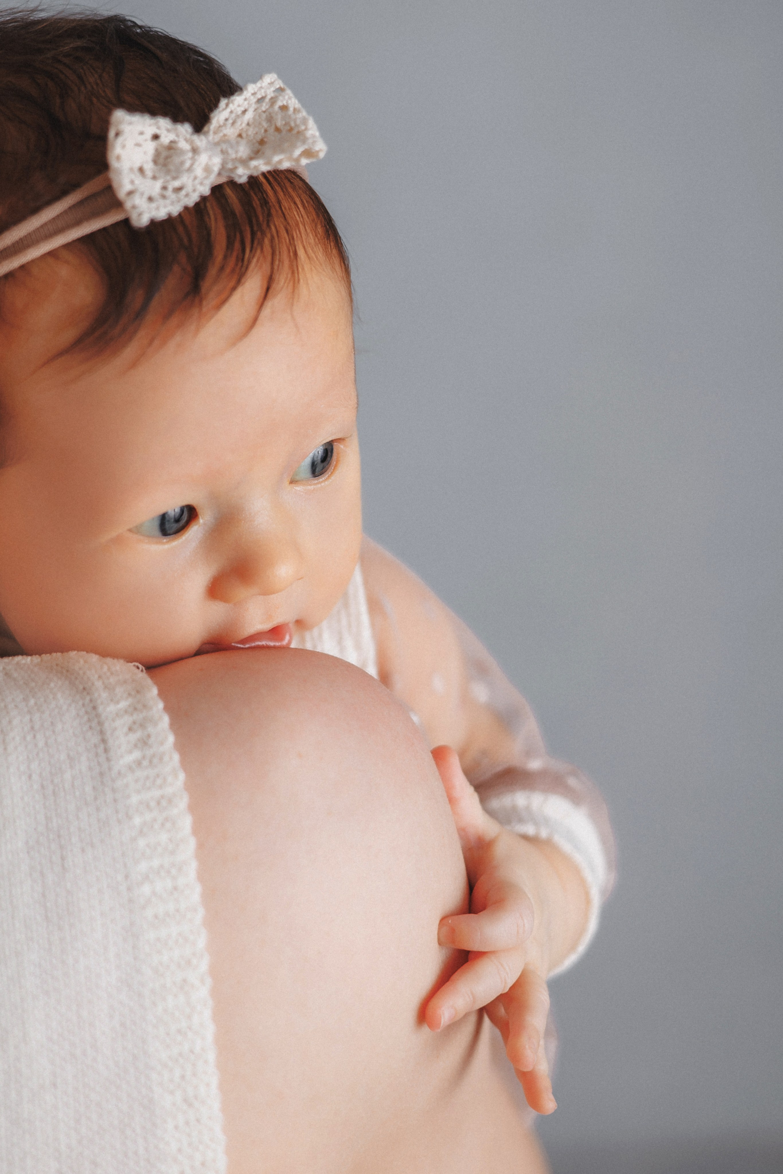 Серафима с мамой, 2 месяца. Фотограф новорождённых Екатерина Боброва. Ульяновск