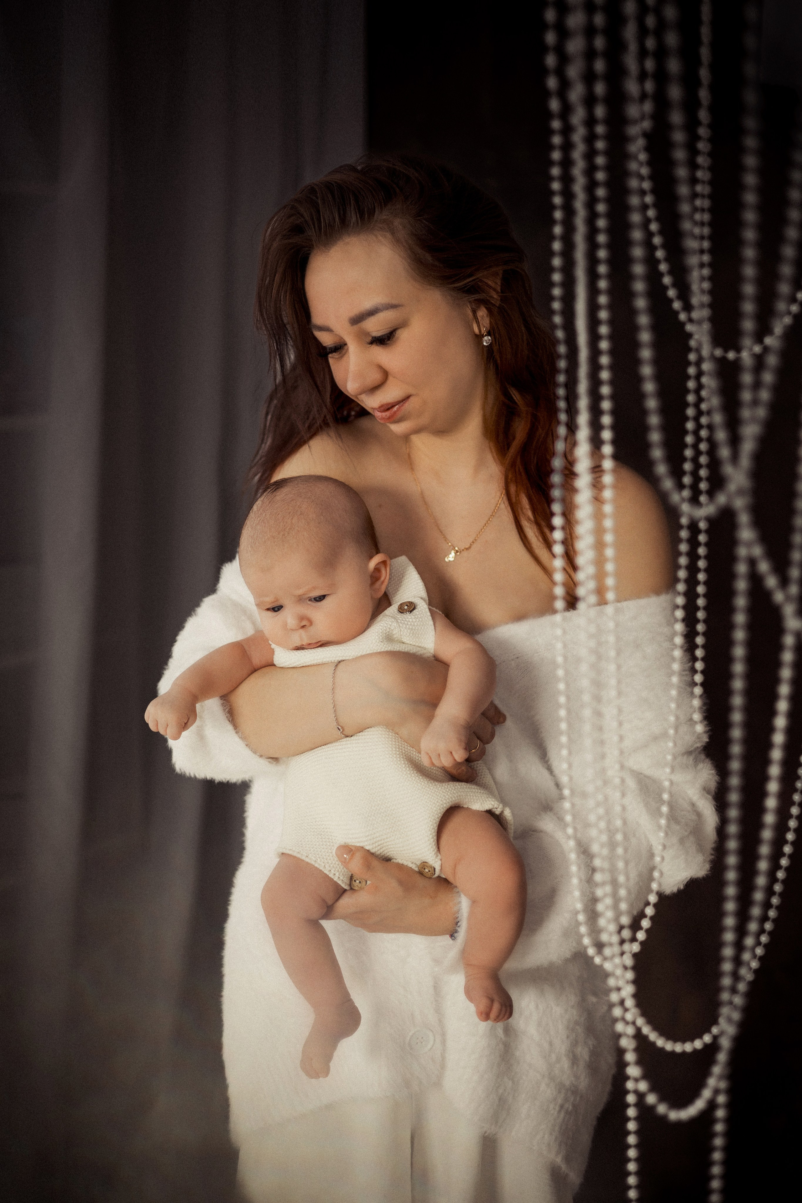 Мама и малыш. Фотограф новорождённых Екатерина Боброва. Ульяновск