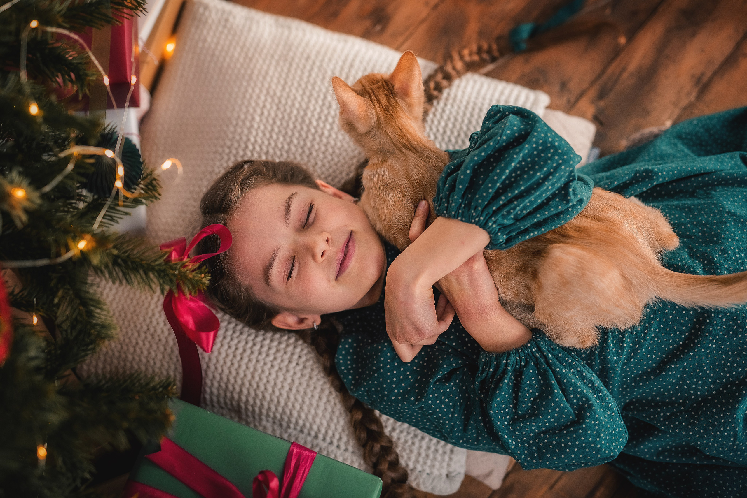 Рождественское утро. Семейный, детский фотограф в Воронеже Анна Никитина