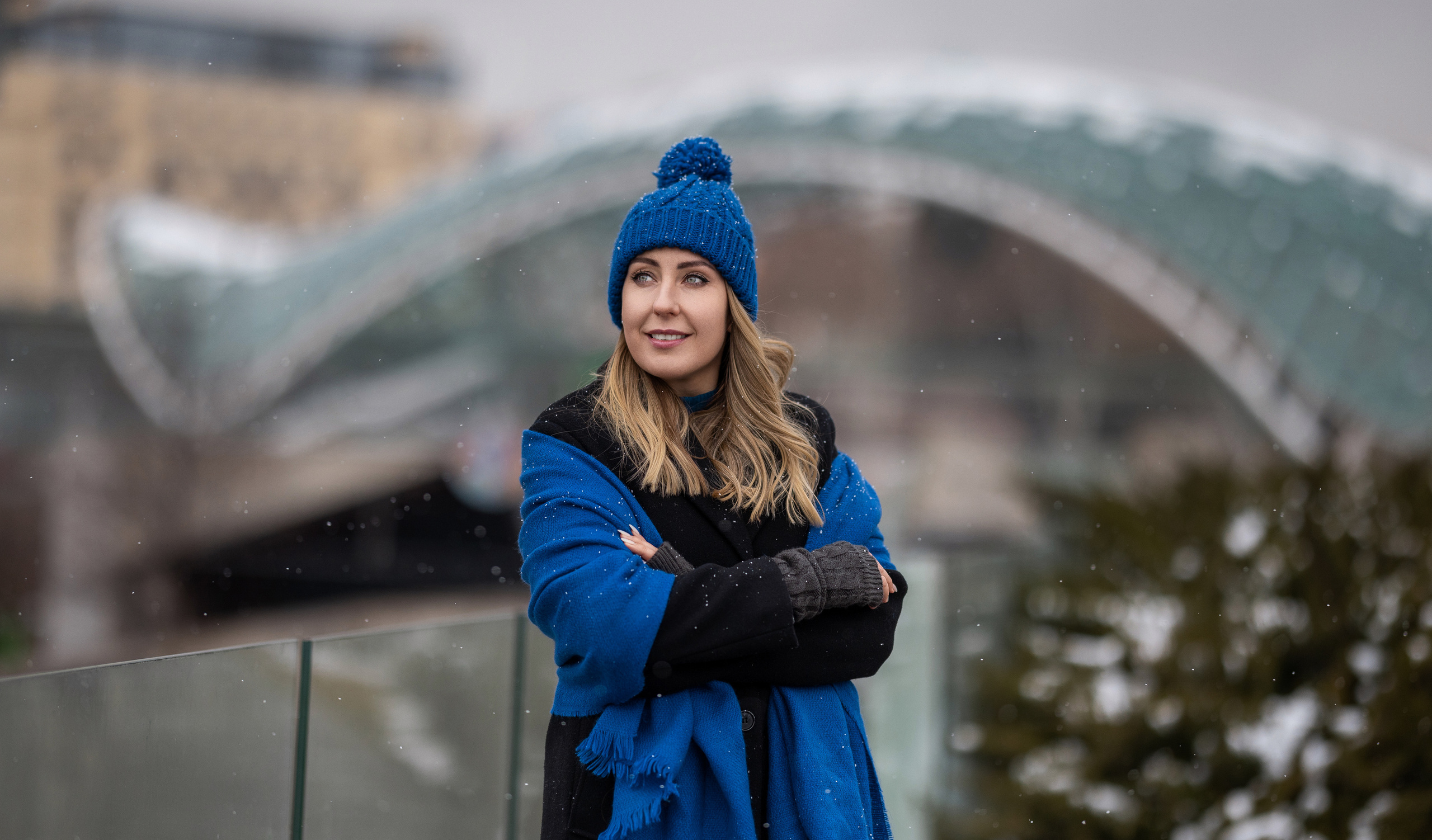 Зимняя прогулка по Тбилиси. Фотограф, оператор Максим Кузнецов