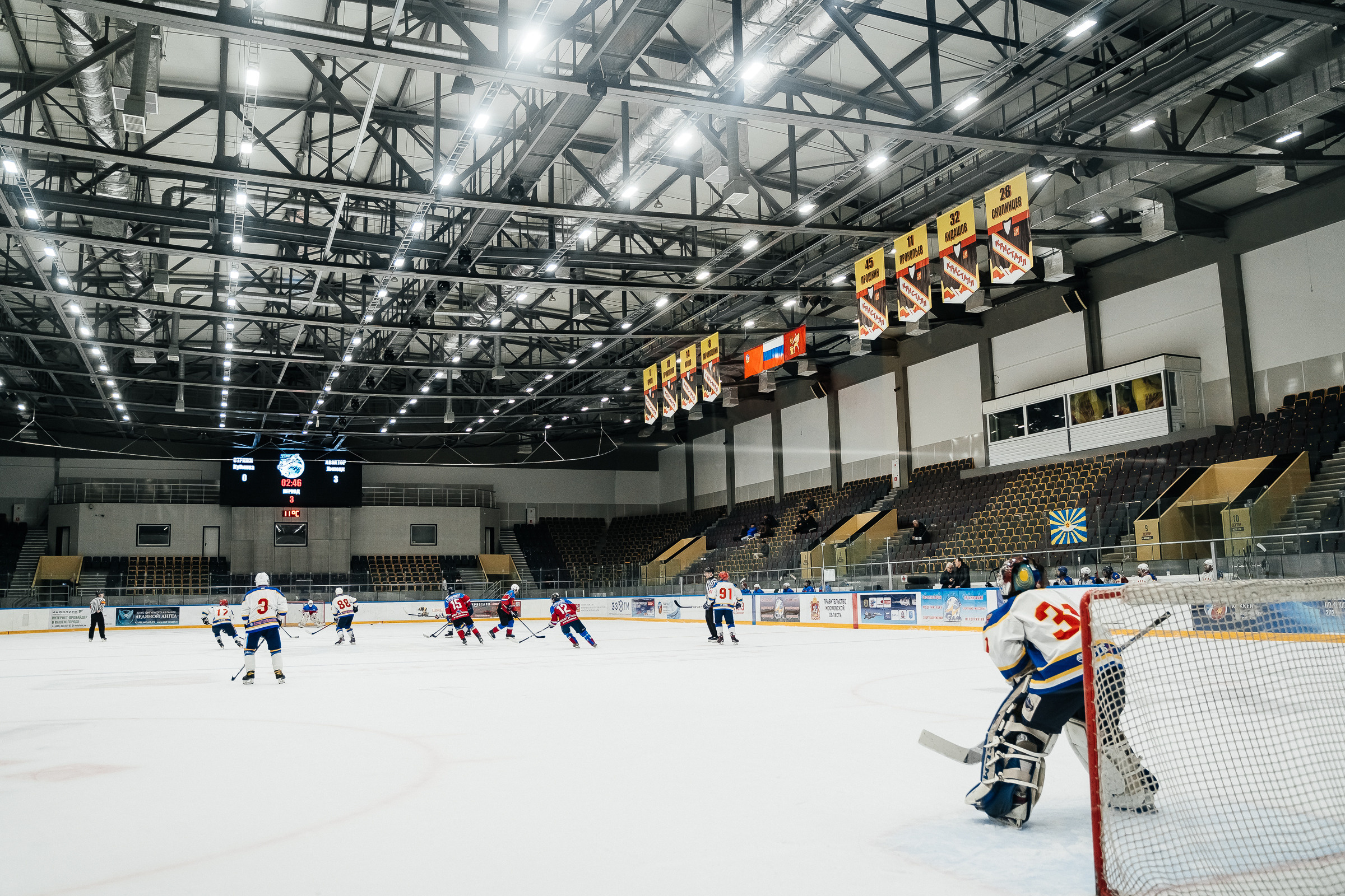 II «Авиационно-космический кубок» по хоккею с шайбой. Семейный и свадебный фотограф в Москве Леванова Александра