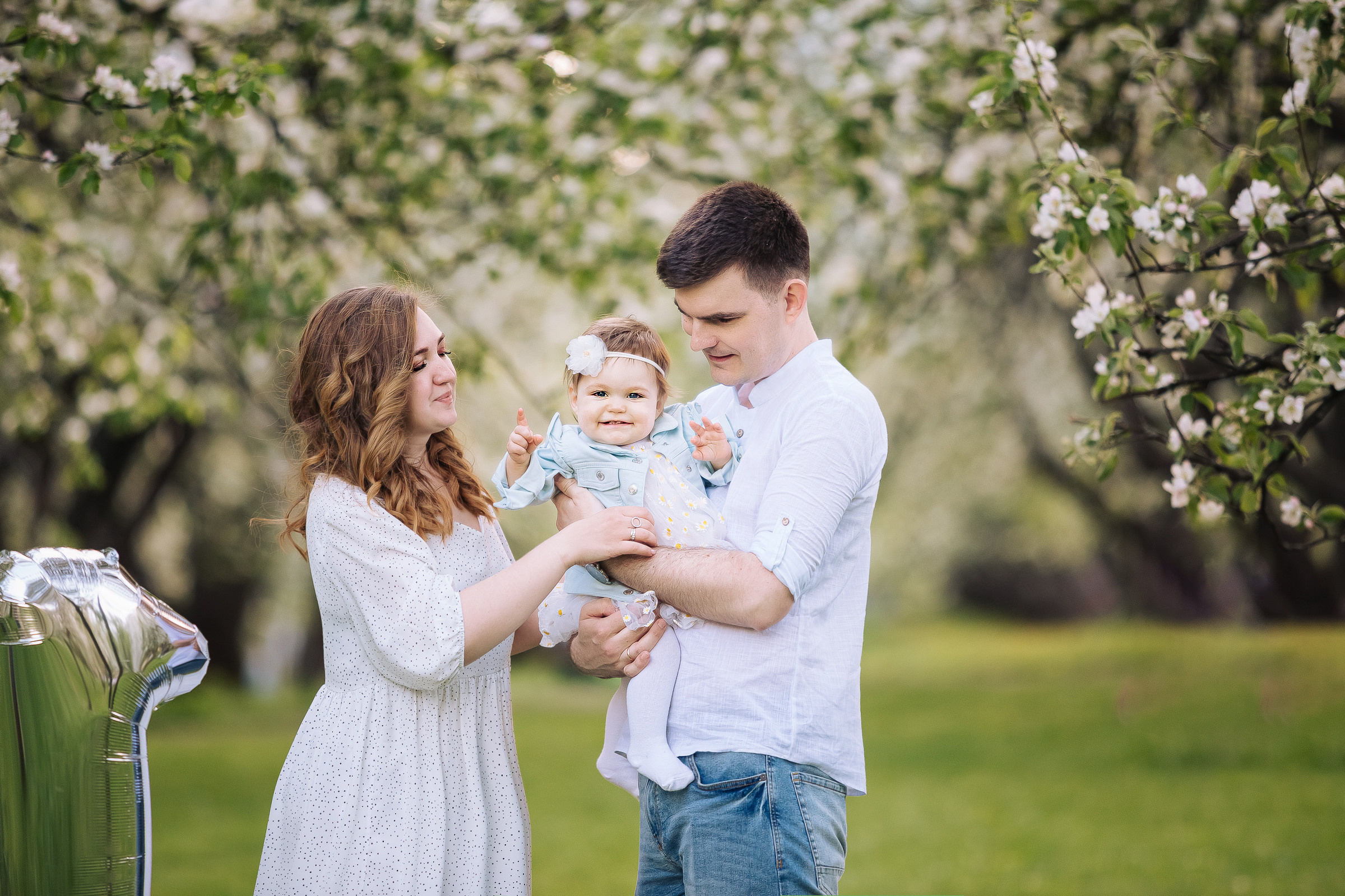Годовасие Вероники. Семейный и свадебный фотограф в Москве Леванова Александра