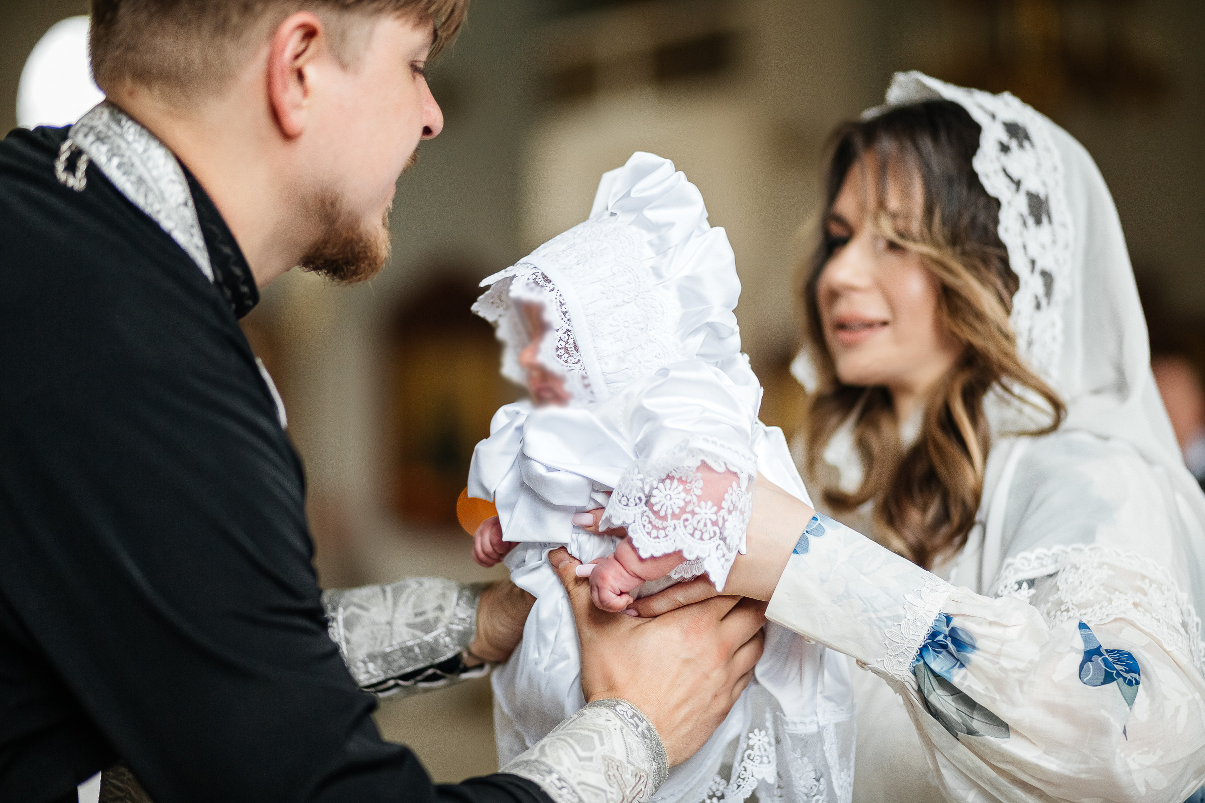 Таинство Крещения Софии. Семейный и свадебный фотограф в Москве Леванова Александра