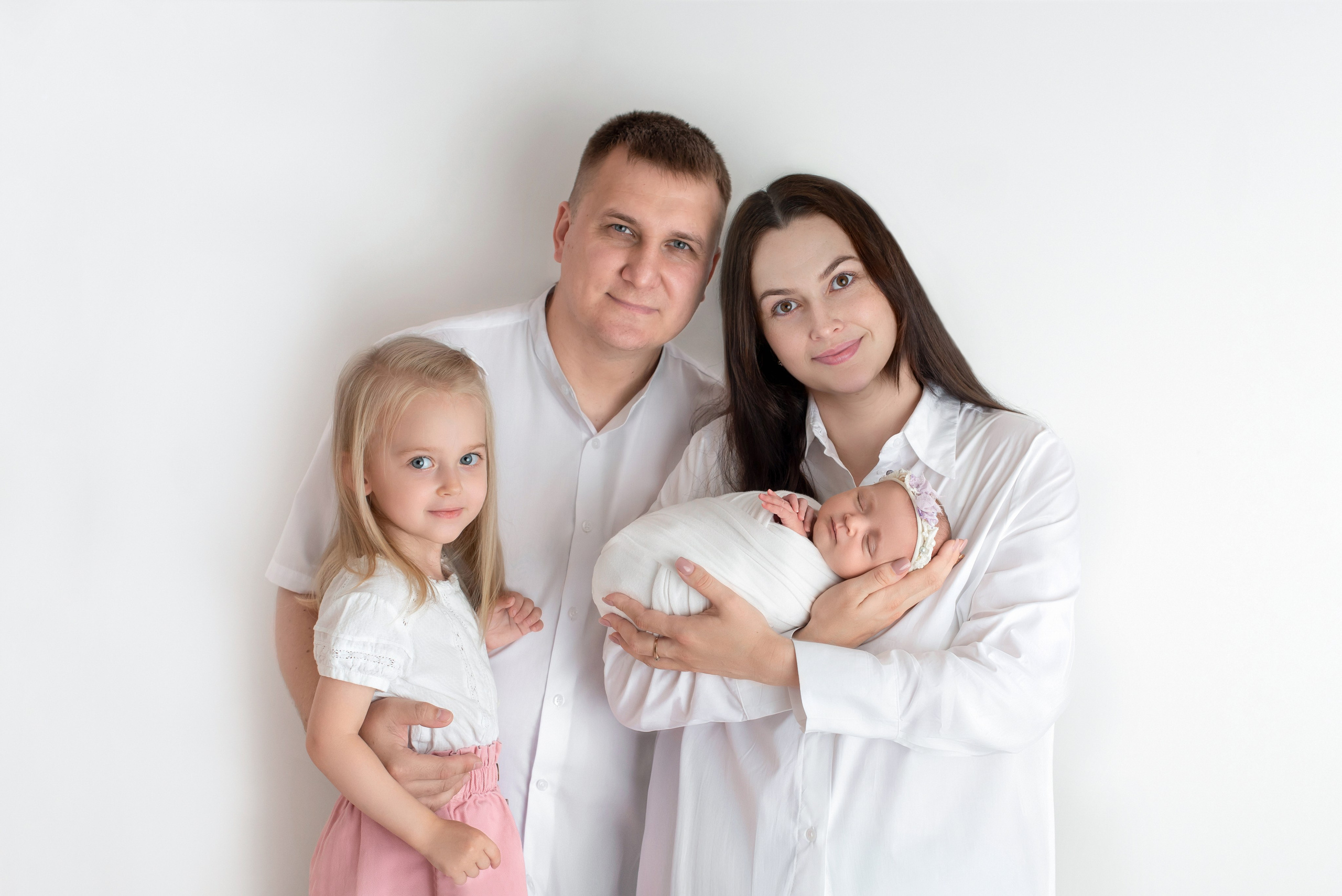 Семейные. Детский фотограф новорожденных и детей постарше в Хабаровске Елена Обуховская