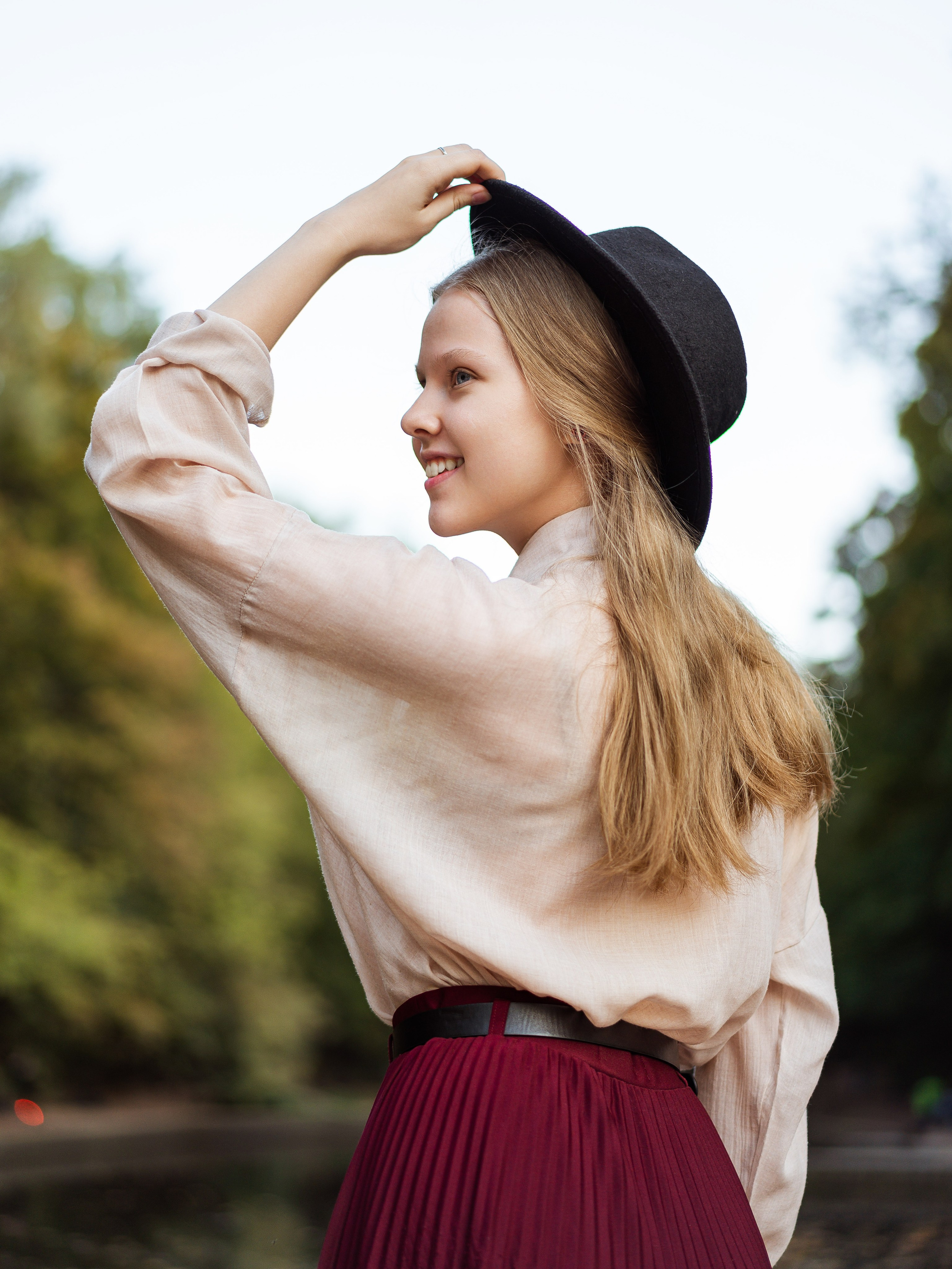 Елена — фотосессия в осеннем стиле. Фотограф Москва