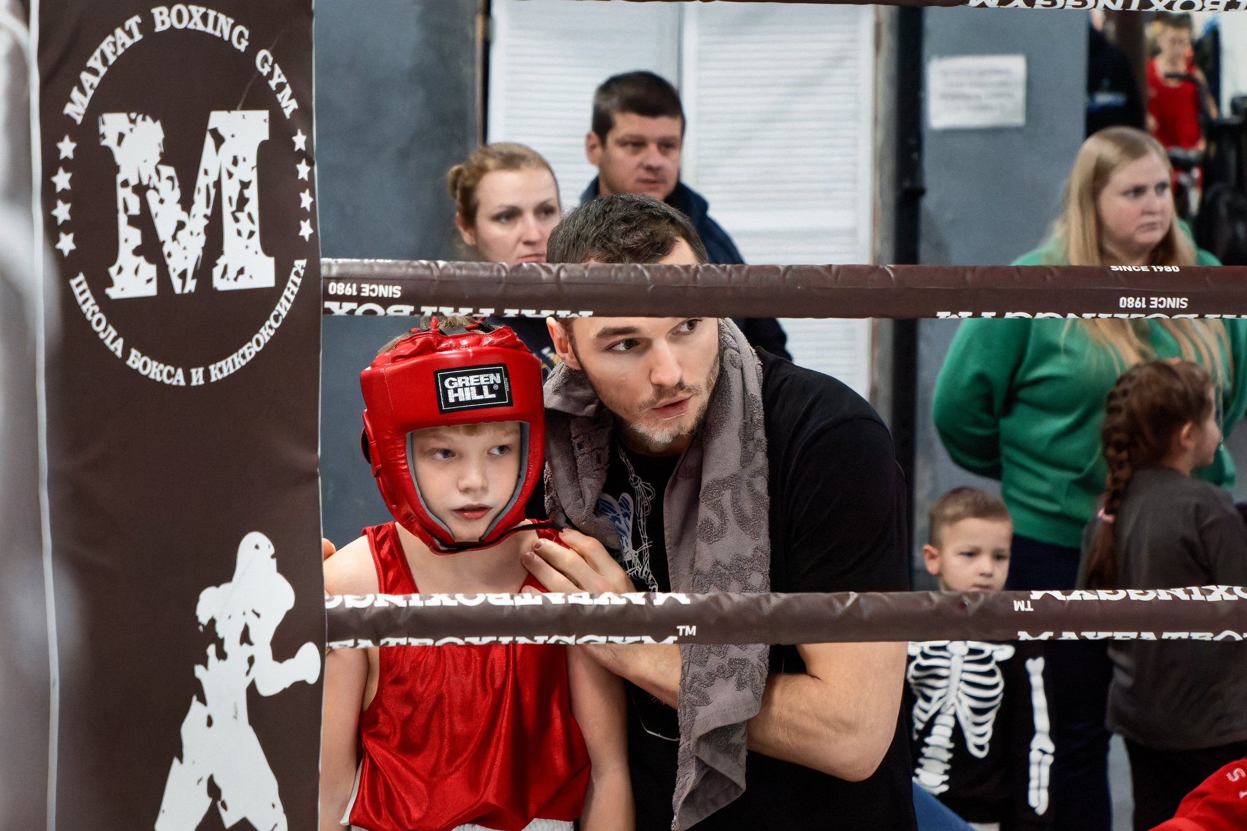 «Открытый ринг» в школе бокса Сергея Майфата. Зеленоград, 12.11.2023 г. Фотограф Никифоров-Гордеев Сергей. Москва и МО