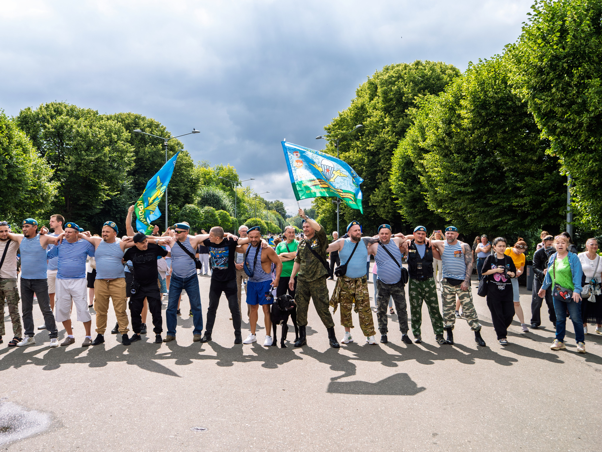 Празднование 95-летия ВДВ в парке горького 2 августа 2025 гола. Фотограф Никифоров-Гордеев Сергей. Москва и МО