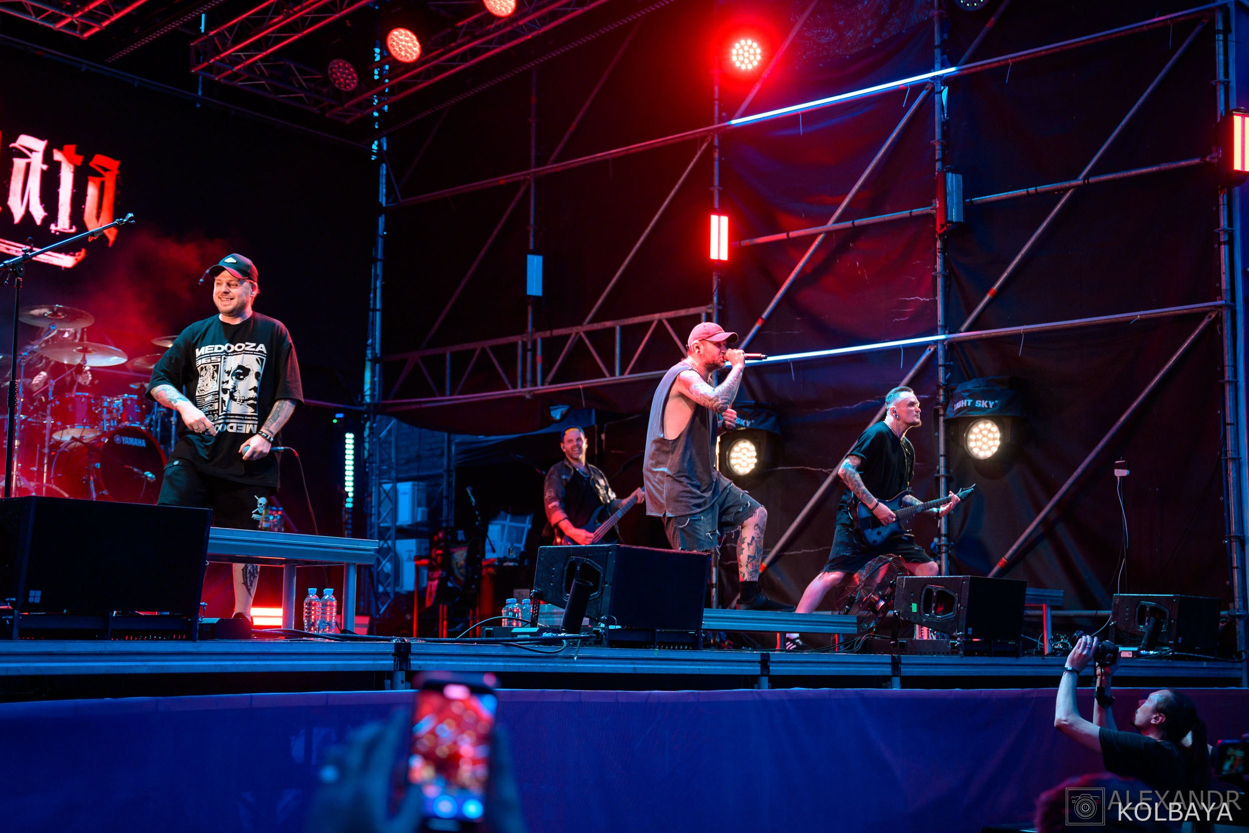 Концерт Stigmata на Red Summer (09.07.2025). Концертный и театральный репортажный фотограф в Москве Александр Колбая