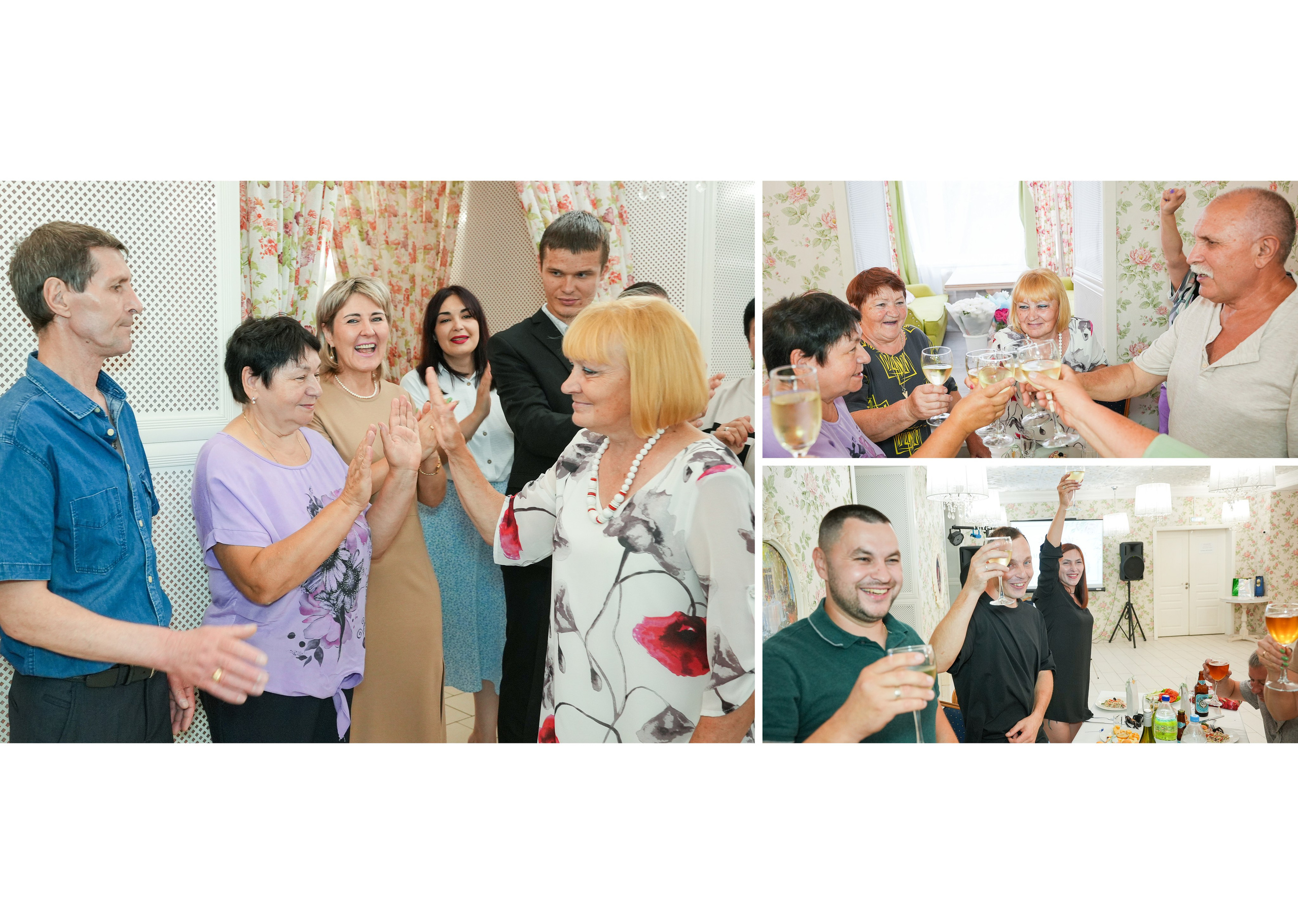 Юбилей Надежды 70. Семейный фотограф Владимир Просвиркин. г. Самара