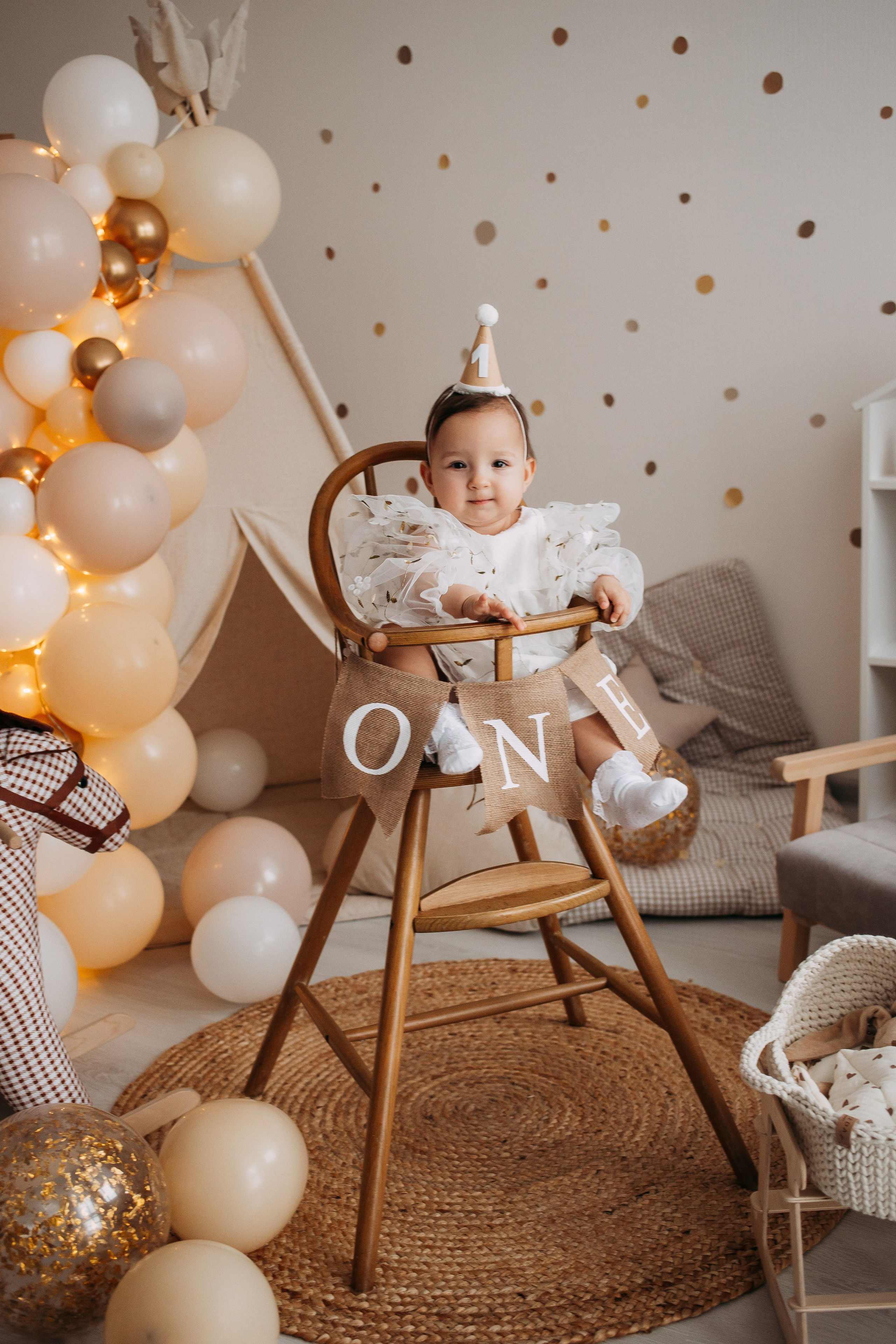 1 годик малышке. Фотограф в Санкт-Петербурге Гарипова Валерия