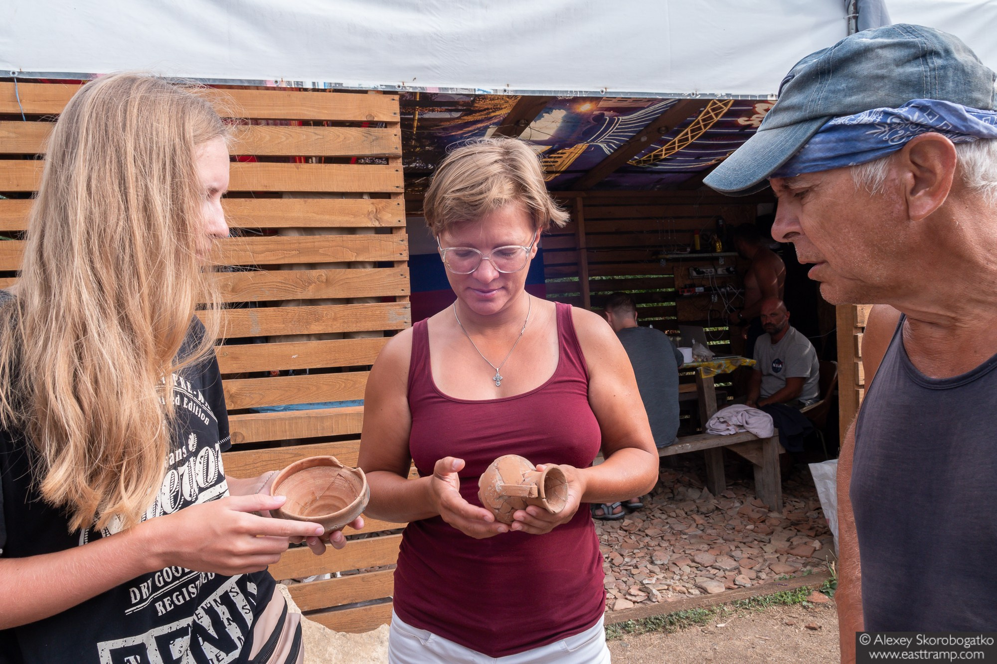 Археологические раскопки некрополя Кыз-Аул в Крыму. Фотограф Алексей Скоробогатько