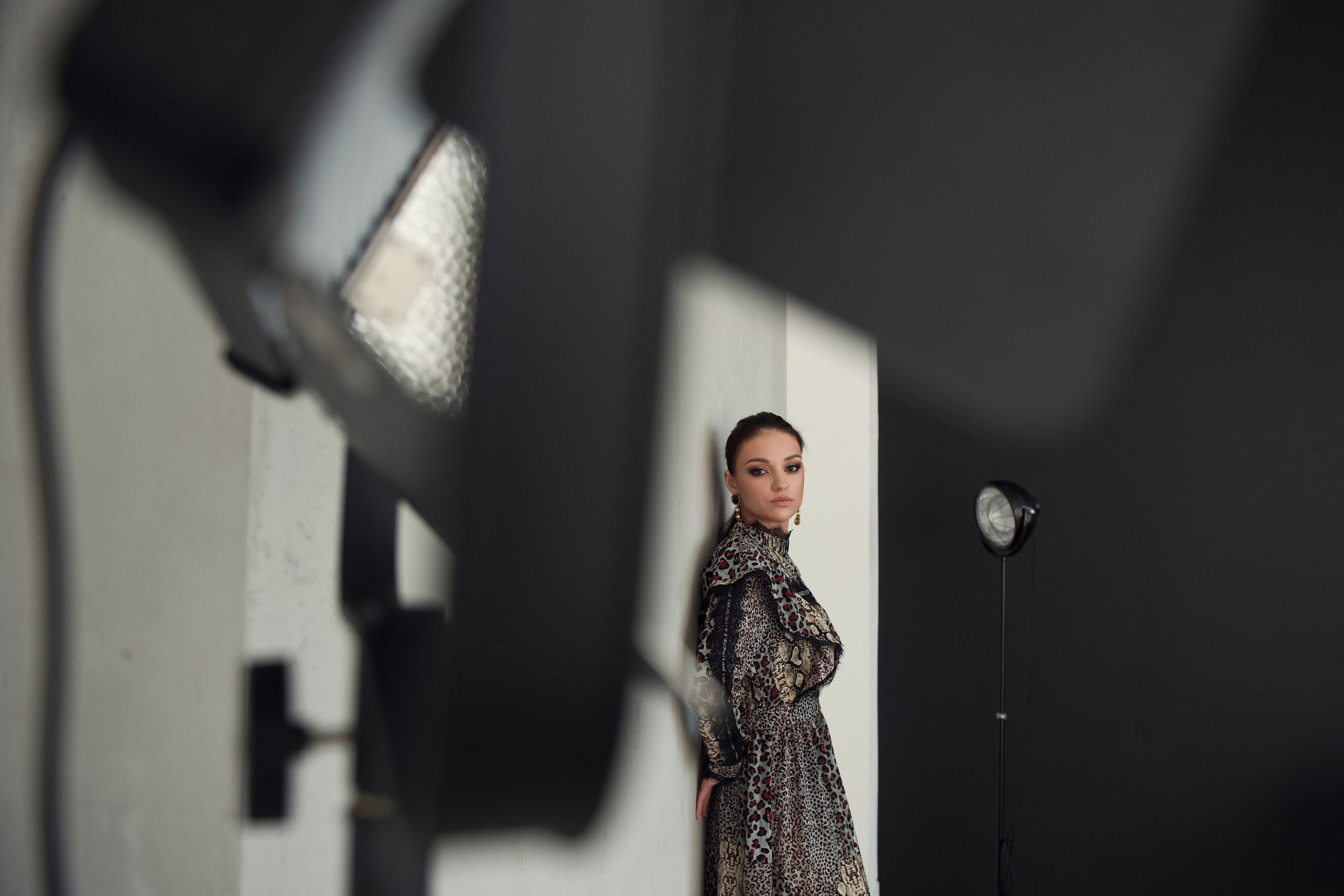 Женский портрет в студии, лукбук. Фотограф Кристина Гришина Рязань