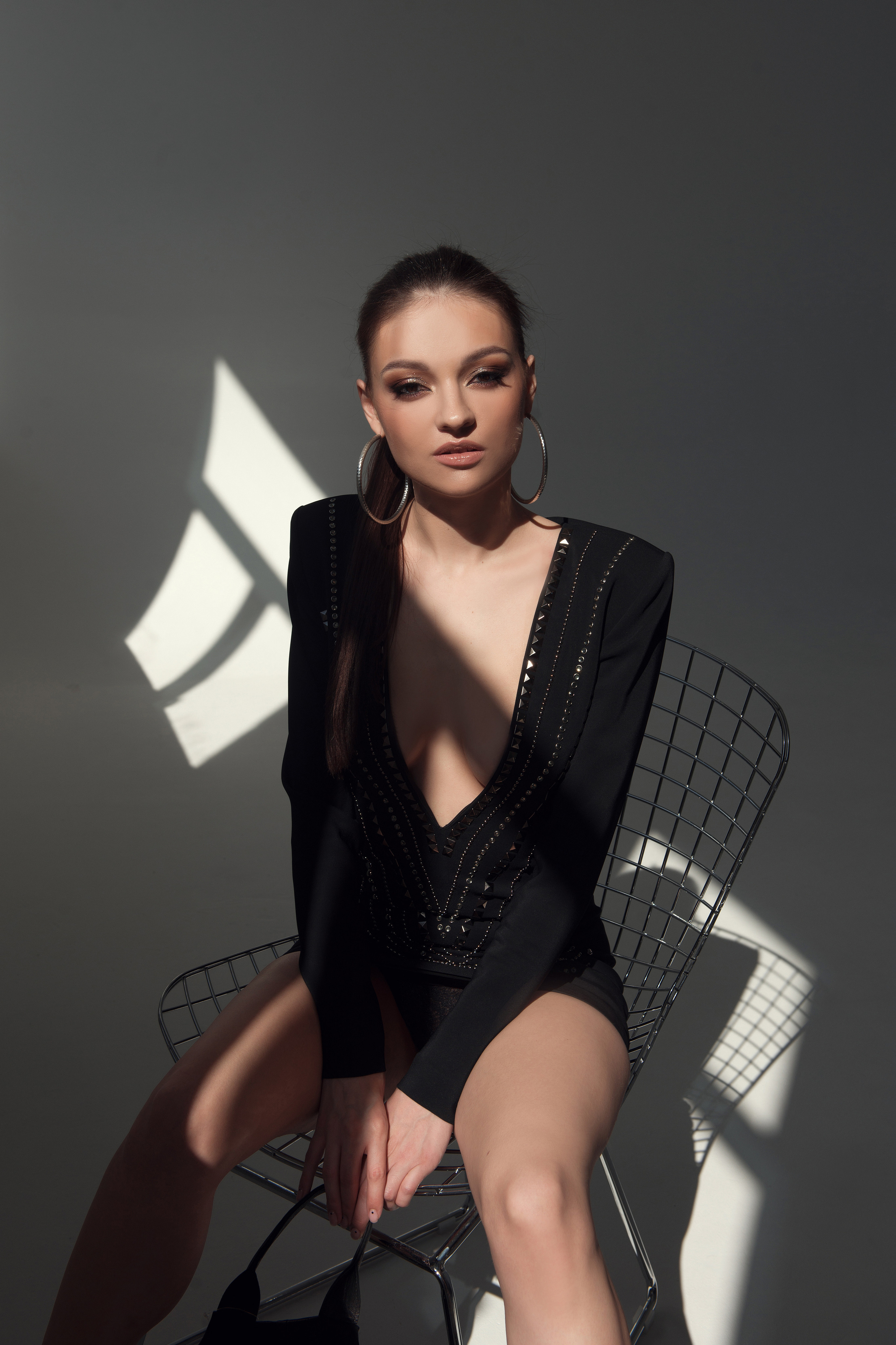 Женский портрет в студии, лукбук. Фотограф Кристина Гришина Рязань