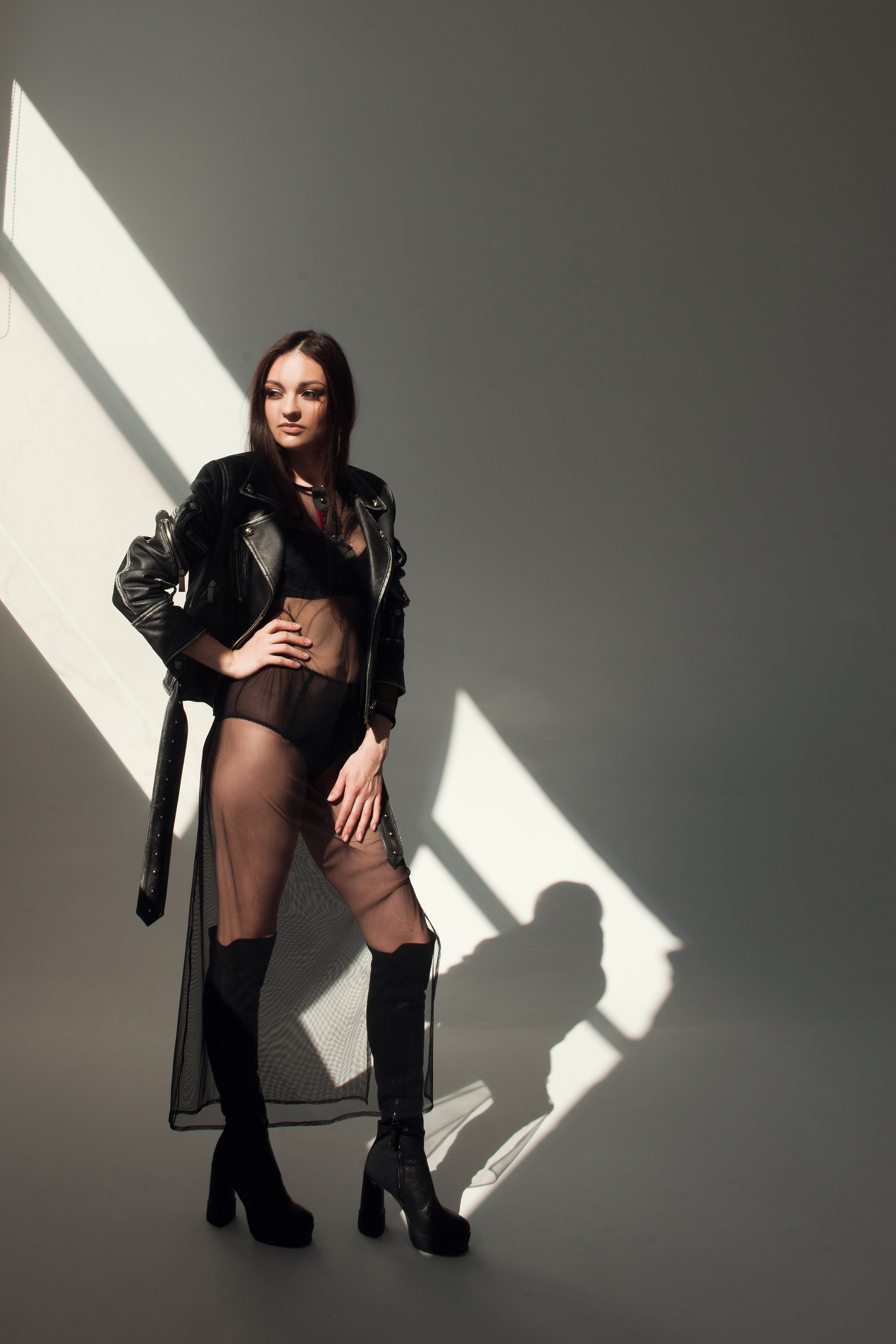 Женский портрет в студии, лукбук. Фотограф Кристина Гришина Рязань