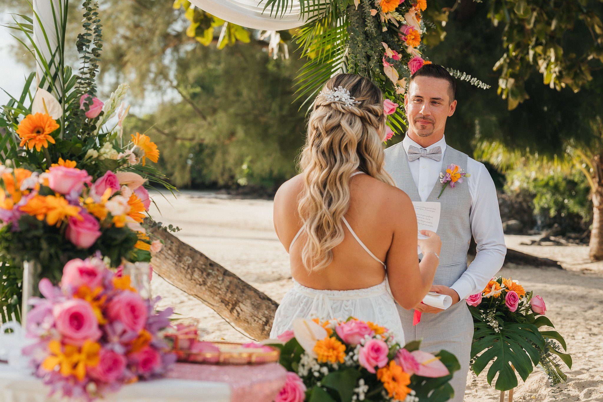 Andrew and Ashley 15.04.2025. Mariage à Koh Samui, en Thaïlande. Whatsapp: +66 94 3 650 301