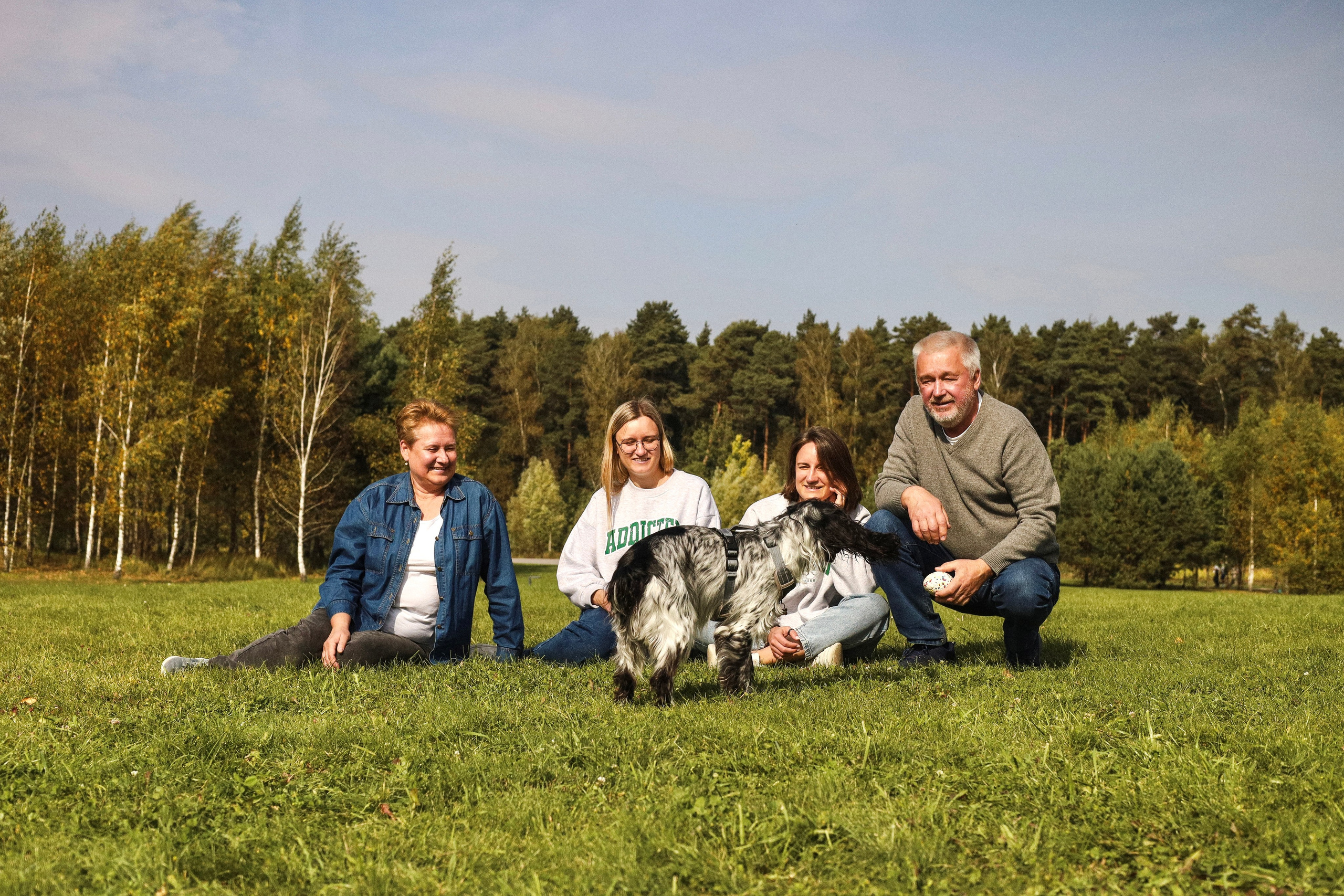 Купер и его семья. Фотограф-анималист Ксения Шевцова|Москва