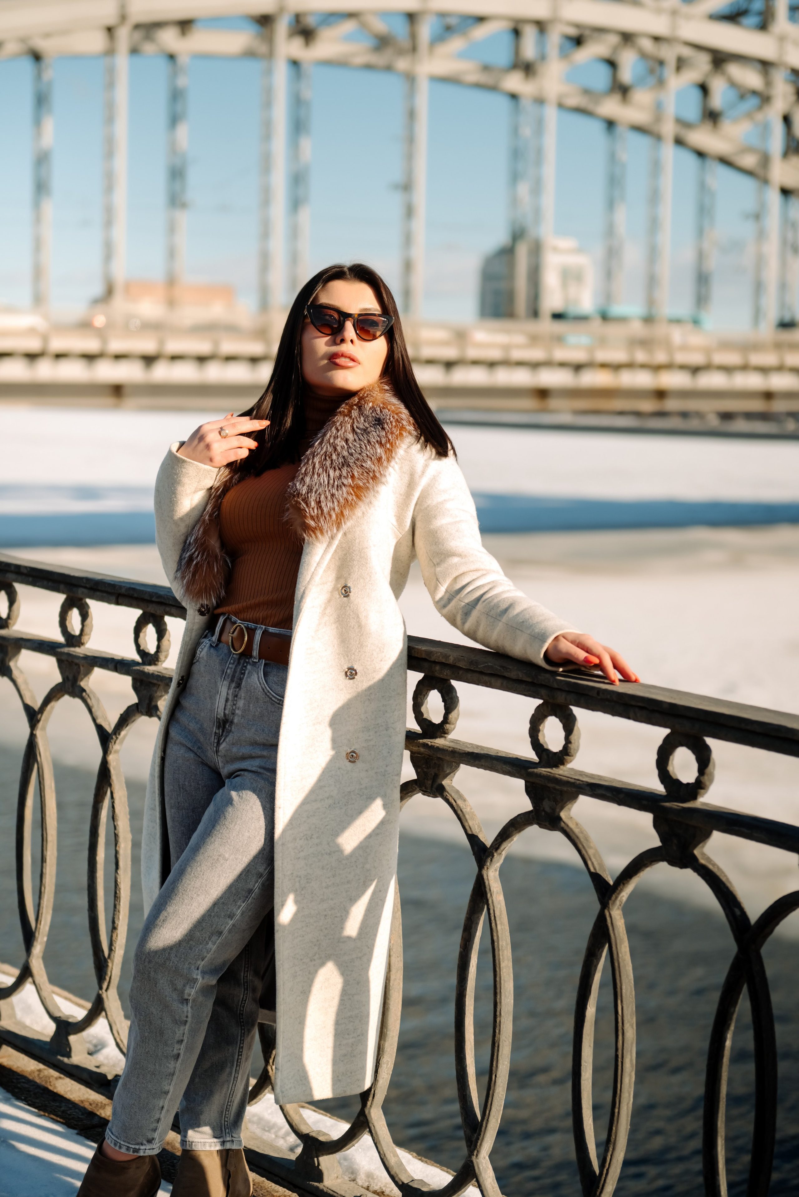 Большеохтинский мост. Свадебный и сеейный фотограф в Санкт-Петербурге Елена Худякова