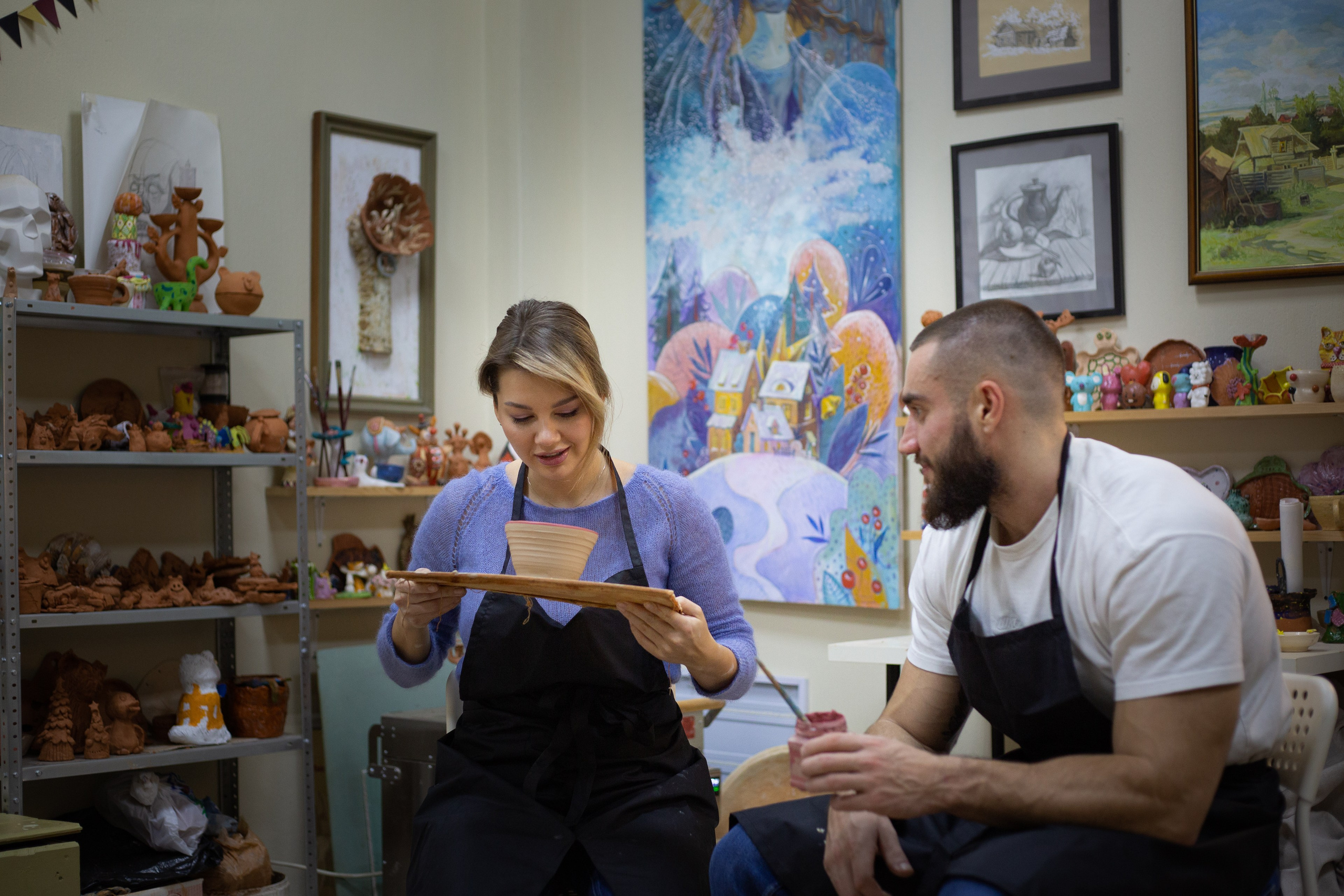 Мастер-класс для двоих. Фотограф в Новосибирске Краснова Евгения