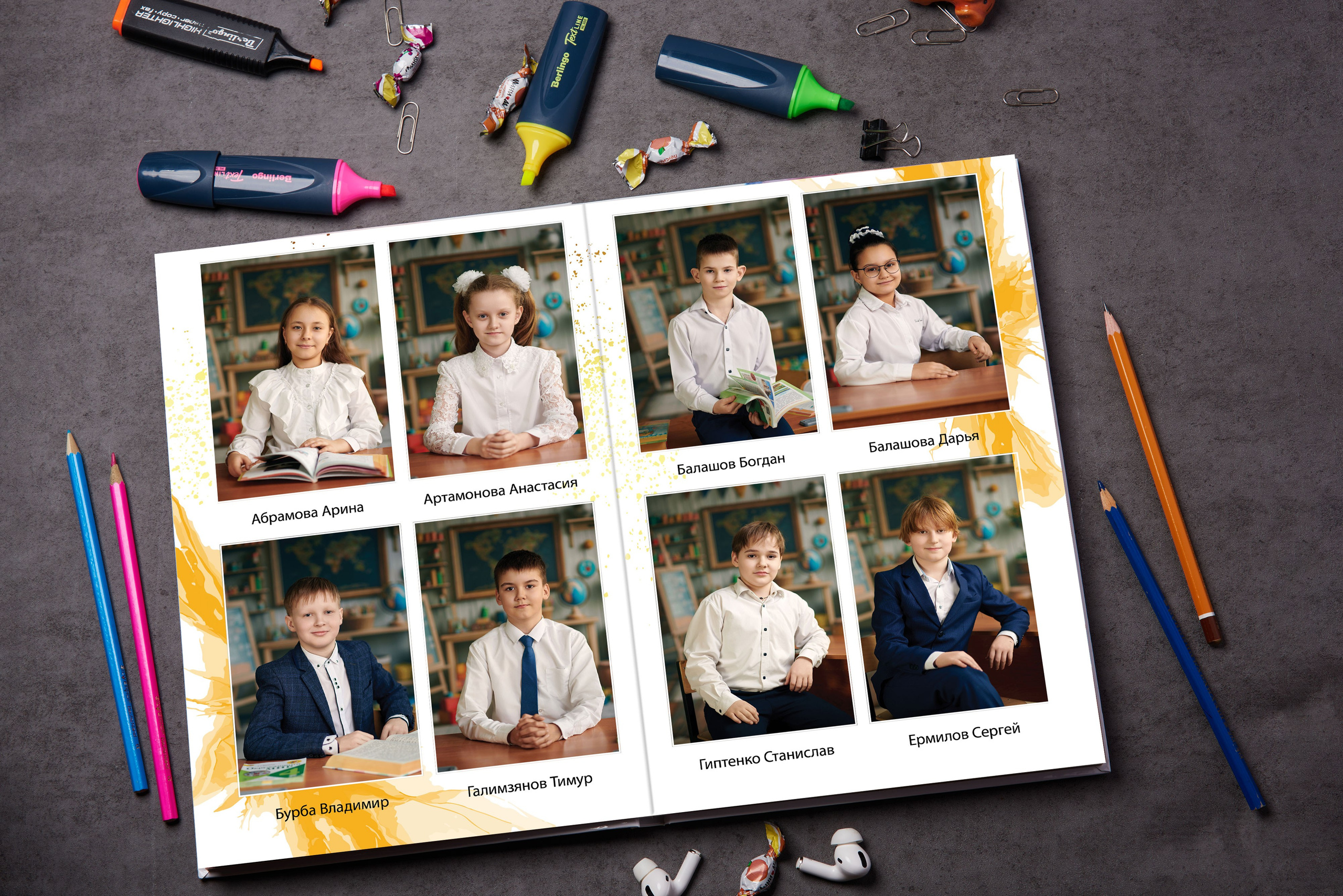 1. Школьный фотограф в Туле Владимир Греков. Выпускные альбомы
