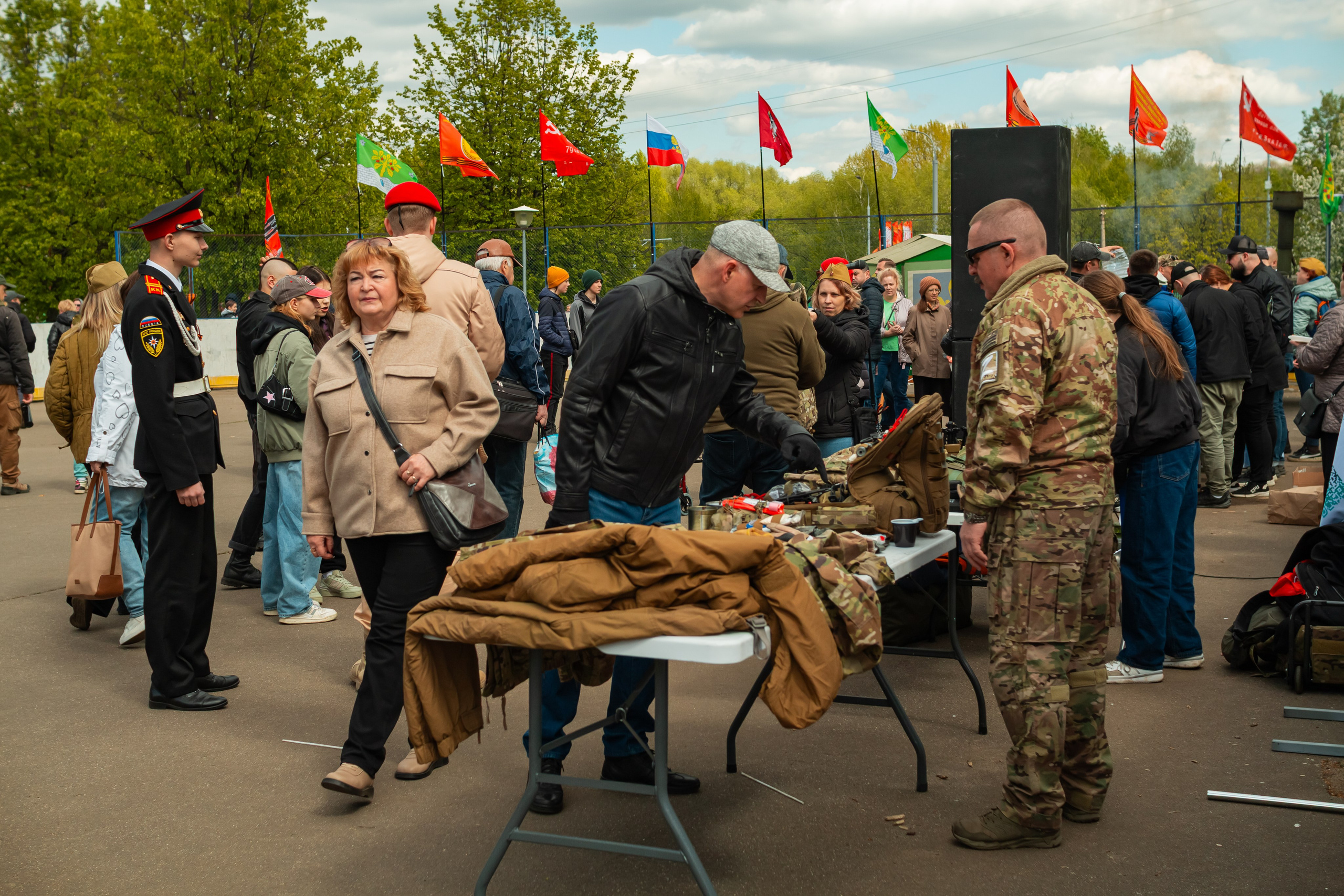 Репортаж с 9 мая 2025 года, День Победы! ВАО Москва. Фотограф Илья Варакин
