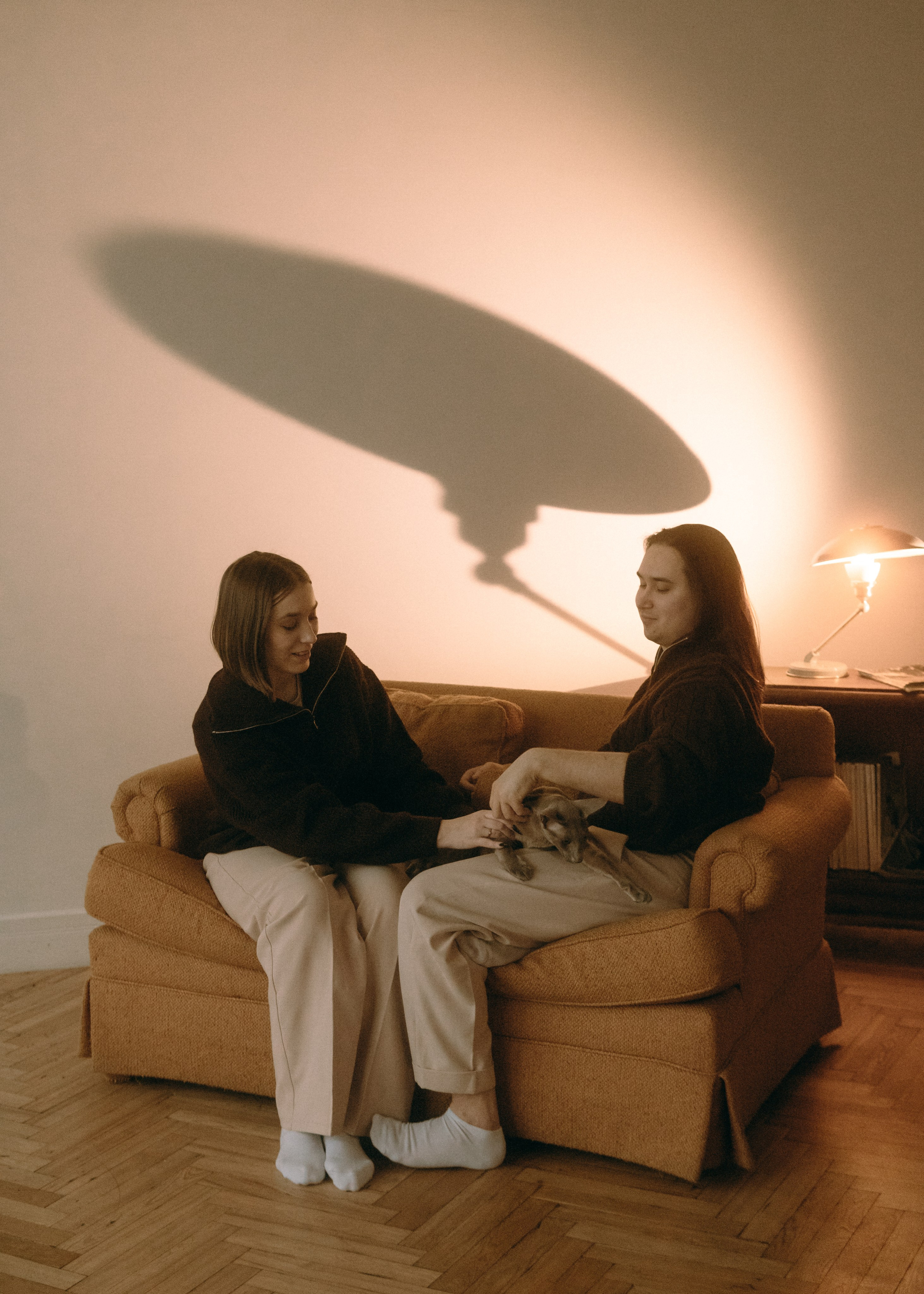 Амина, Булат и Орион. Фотограф-анималист Ксения Воробьева, Москва