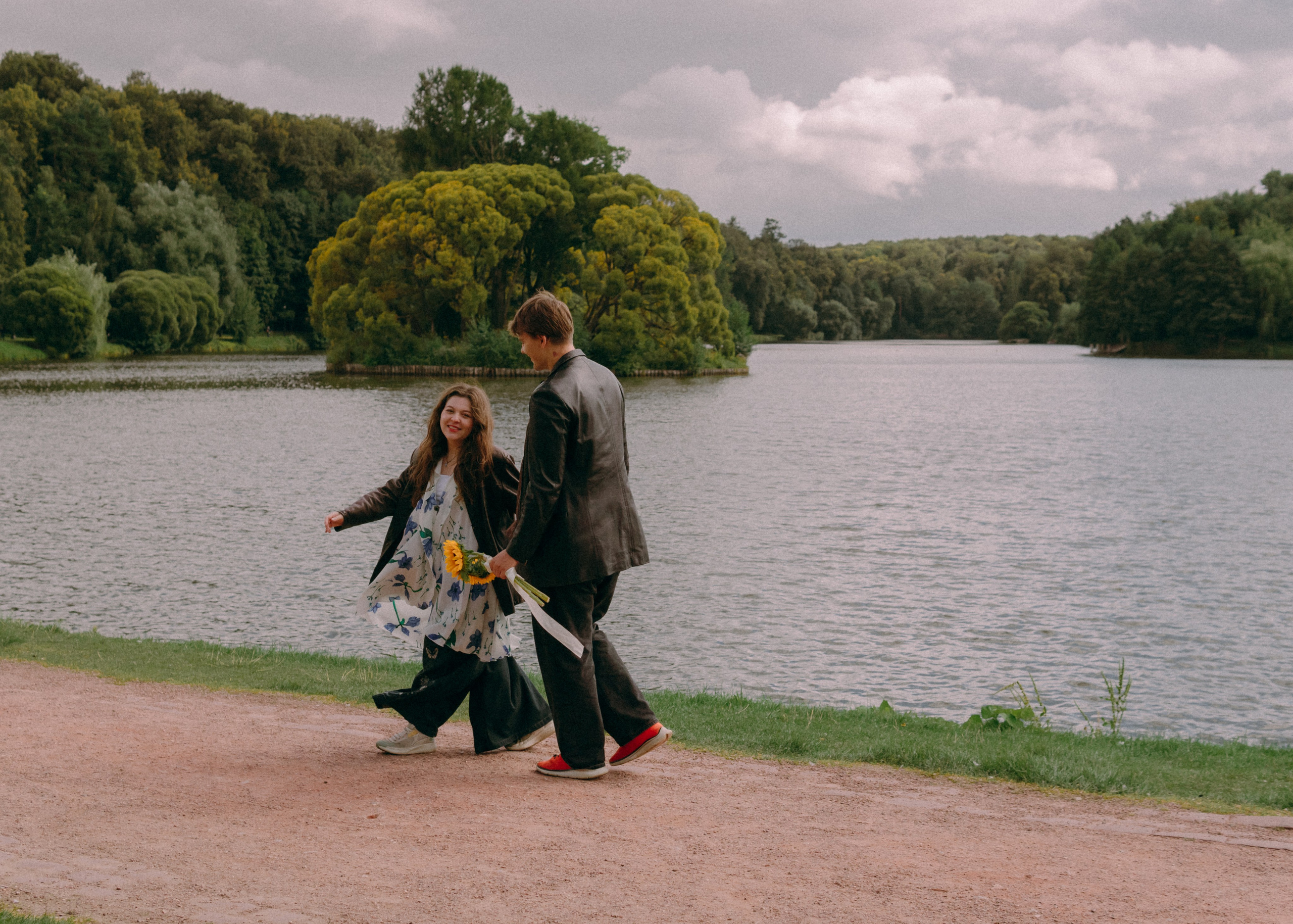 Свадебная лавстори Димы и Милены. Фотограф-анималист Ксения Воробьева, Москва